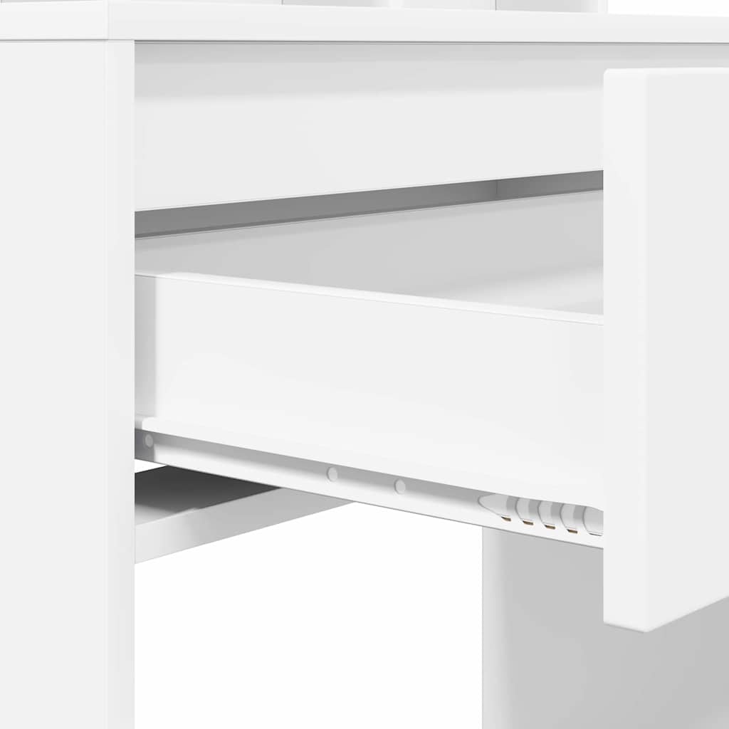Bedroom Dressing Tables with Drawer White 80 x 39.6 x 135 cm