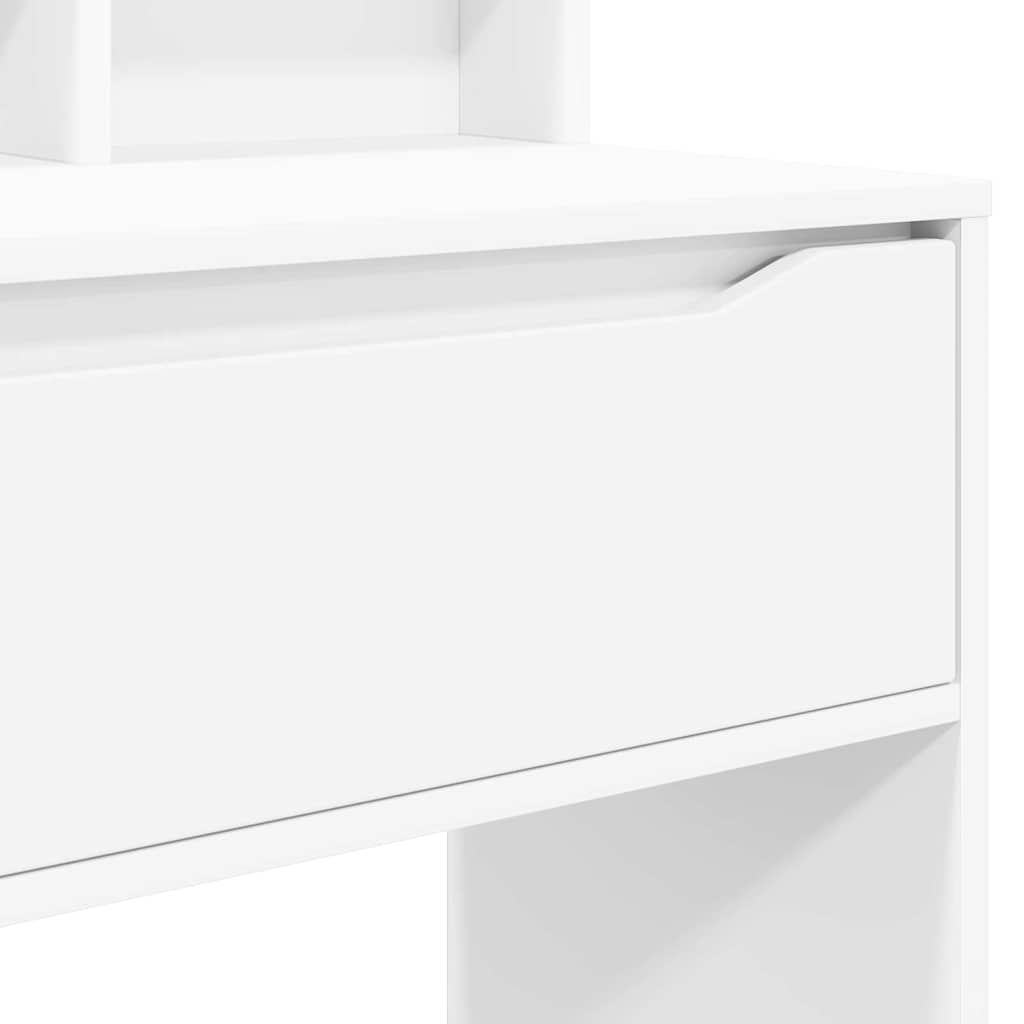 Bedroom Dressing Tables with Drawer White 80 x 39.6 x 135 cm