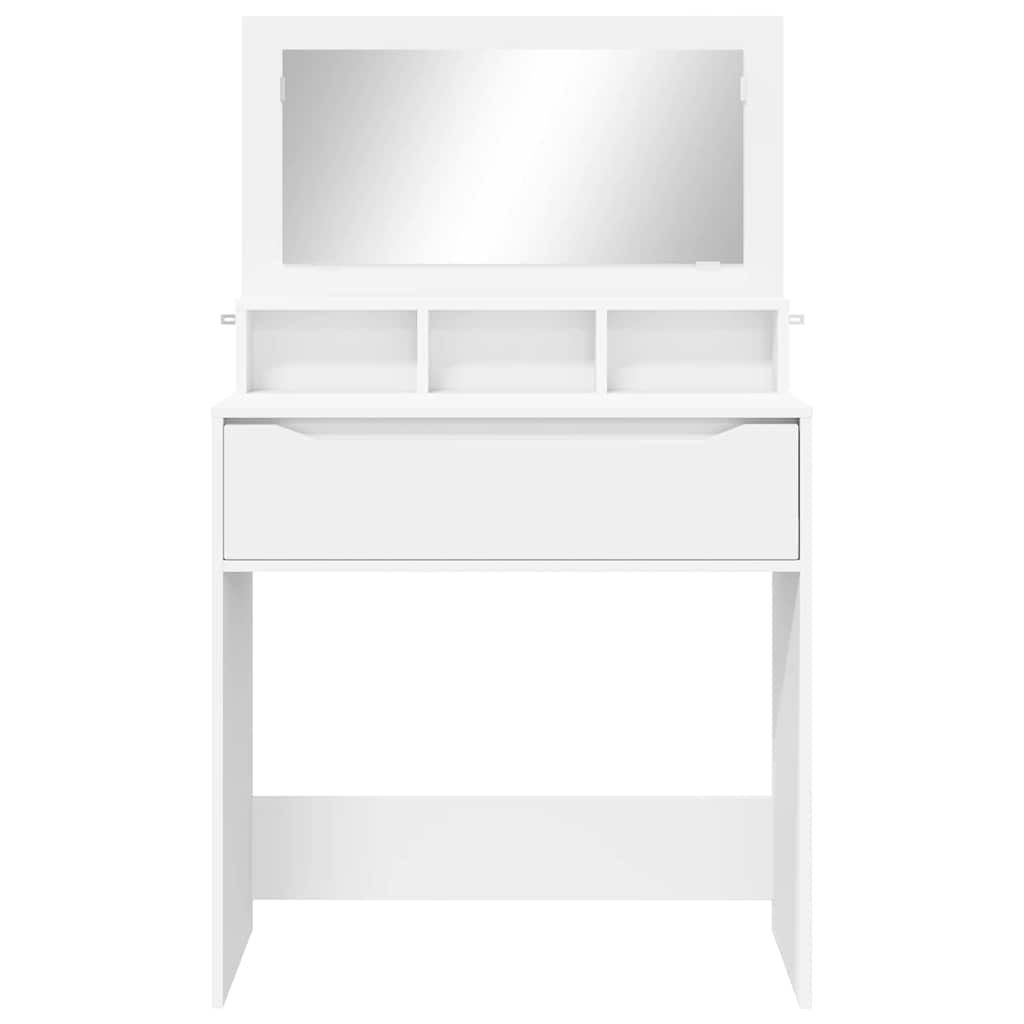 Bedroom Dressing Tables with Drawer White 80 x 39.6 x 135 cm