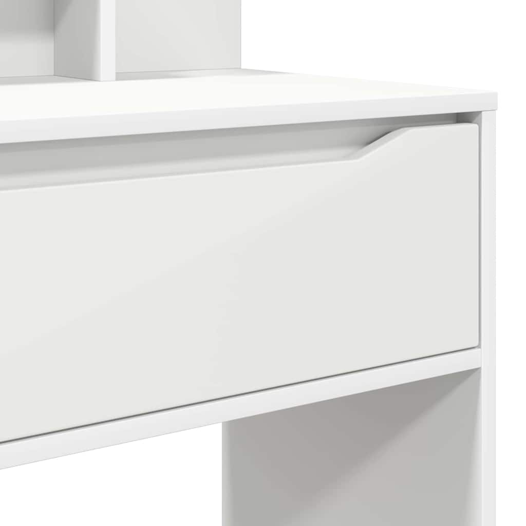 Bedroom Dressing Tables with Drawer White 80 x 39.6 x 135 cm