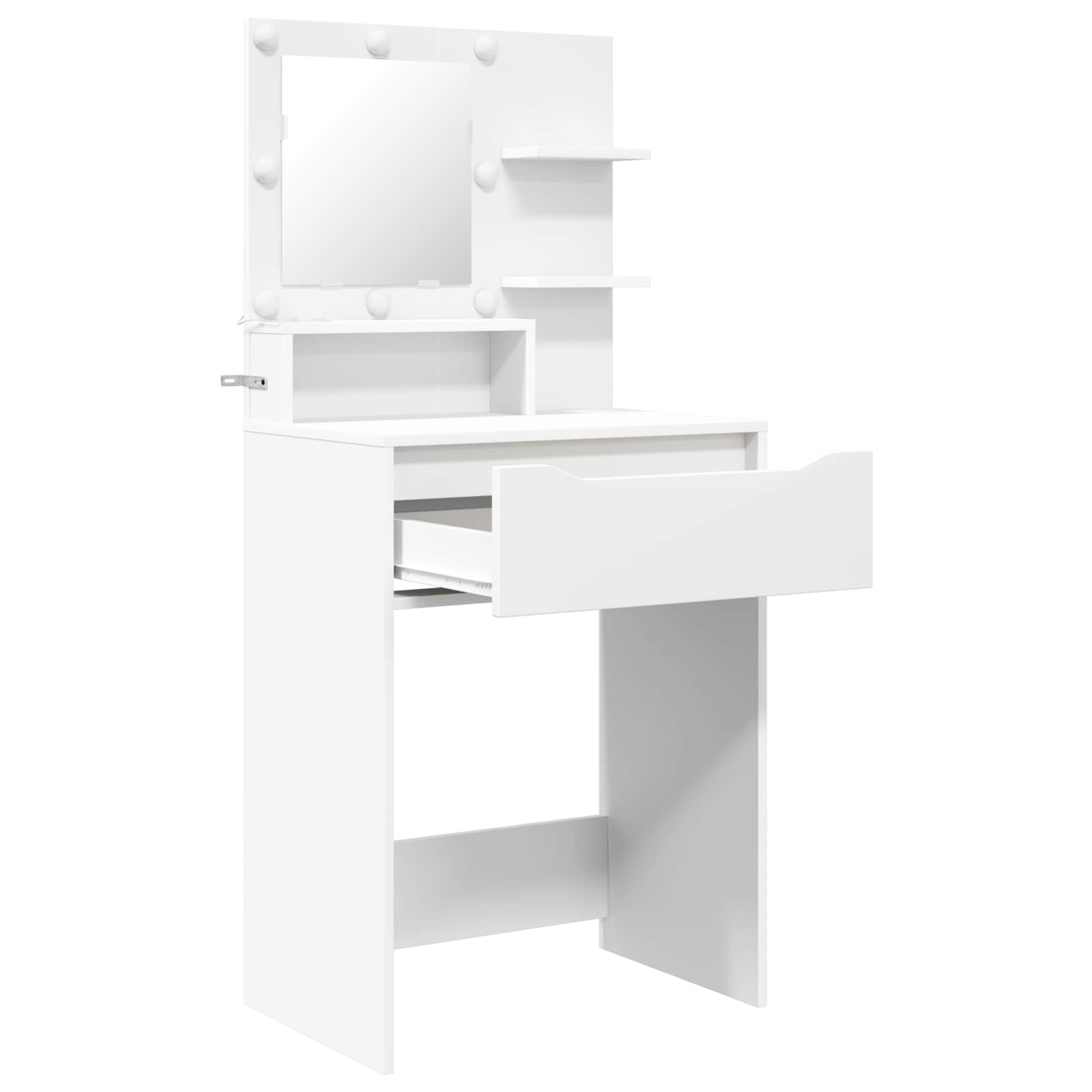 Bedroom Dressing Tables White 80 x 39.6 x 135 cm