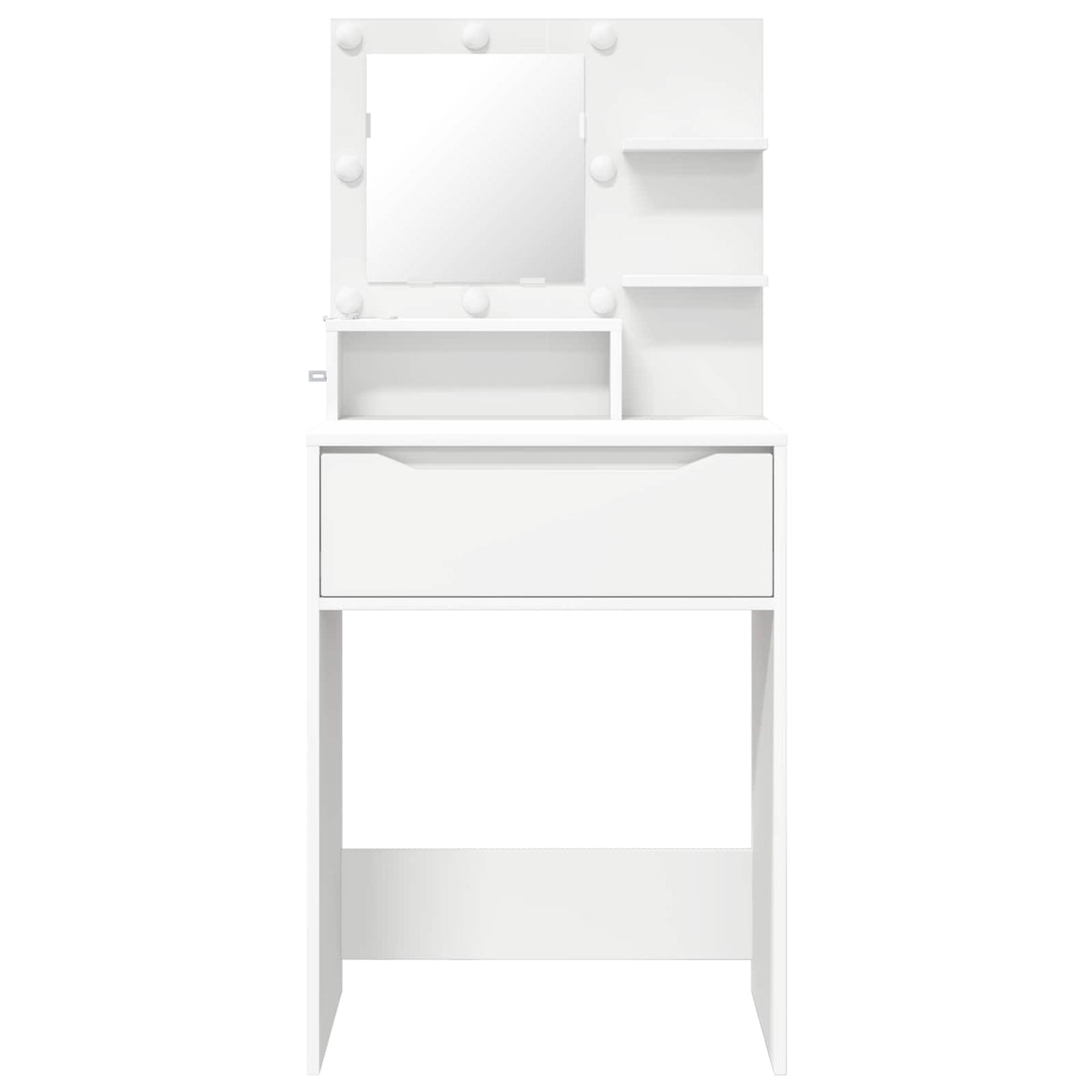 Bedroom Dressing Tables White 80 x 39.6 x 135 cm