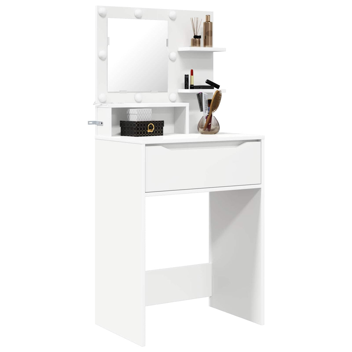 Bedroom Dressing Tables White 80 x 39.6 x 135 cm