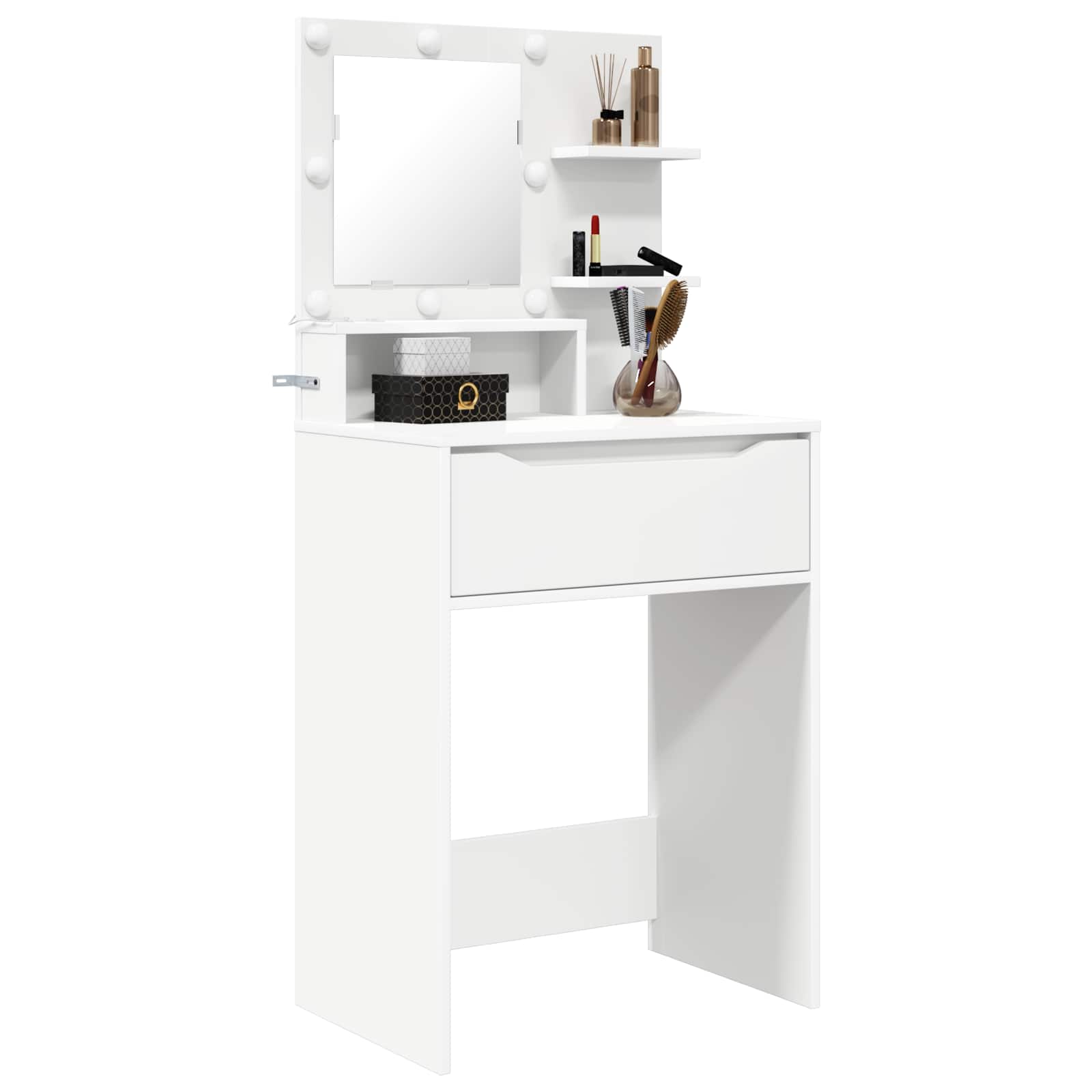 Bedroom Dressing Tables White 80 x 39.6 x 135 cm