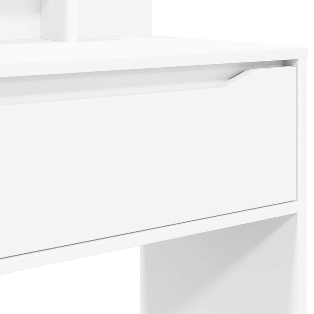 Bedroom Dressing Tables with Drawer White 80 x 39.6 x 135 cm