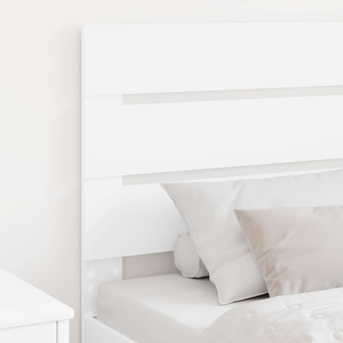 Headboard White 90 cm Engineered Wood