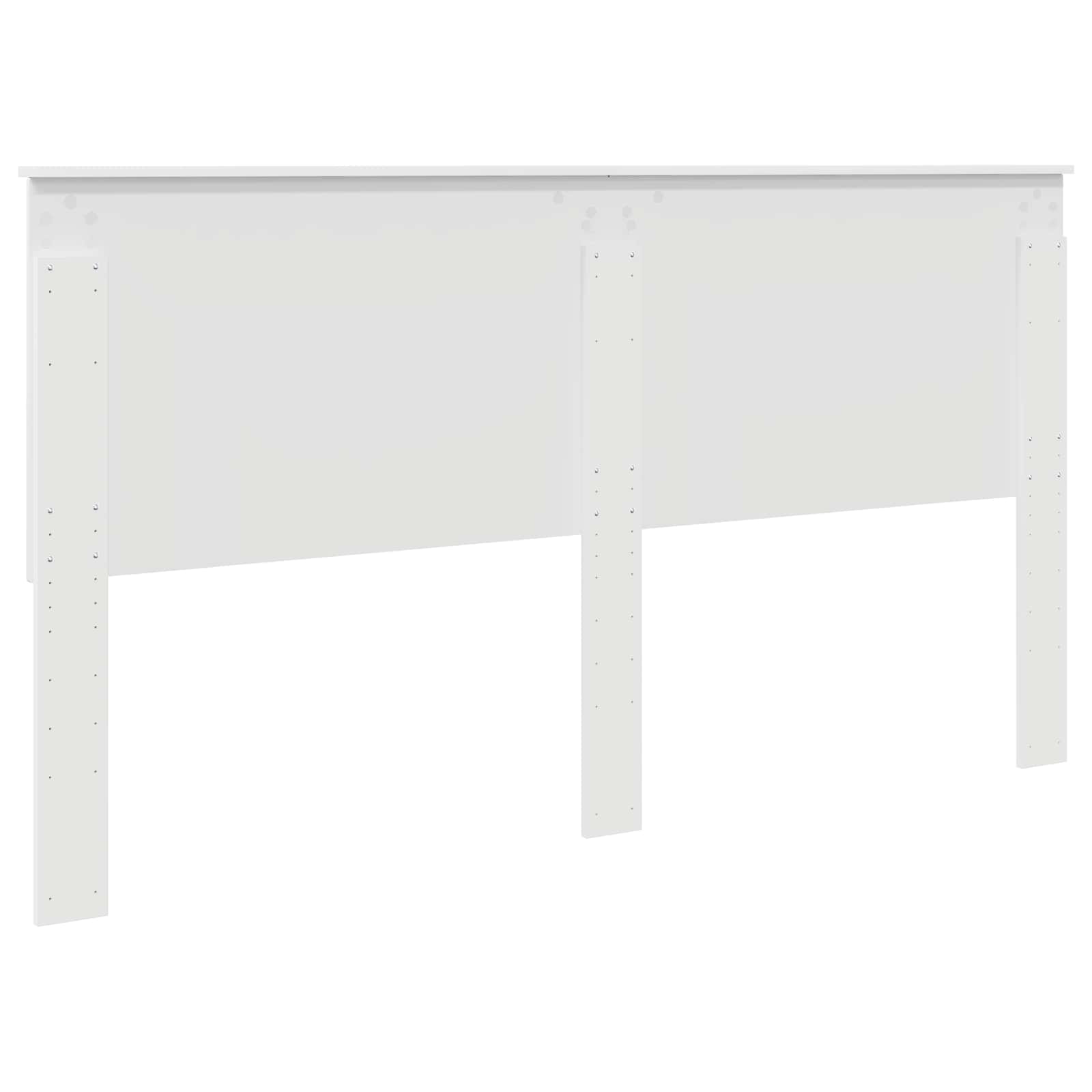 Headboard White Engineered Wood