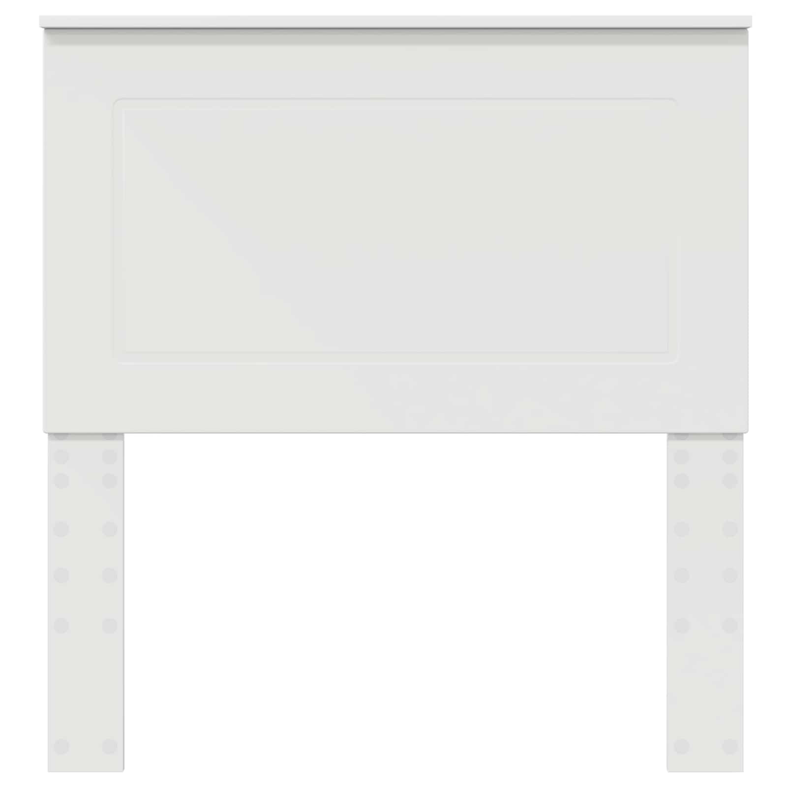 Headboard White Engineered Wood