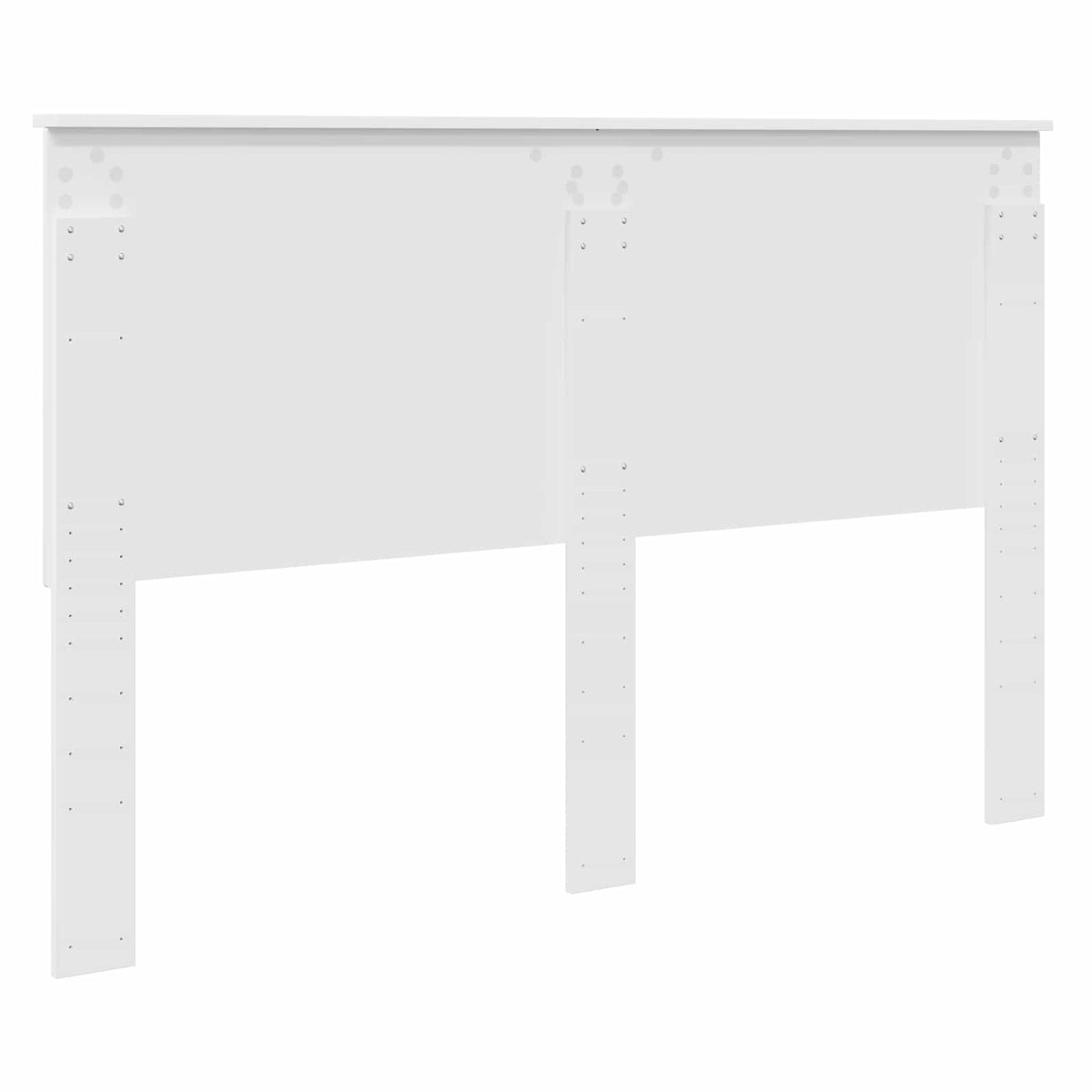 Headboard with Headboard White 150 cm Engineered wood