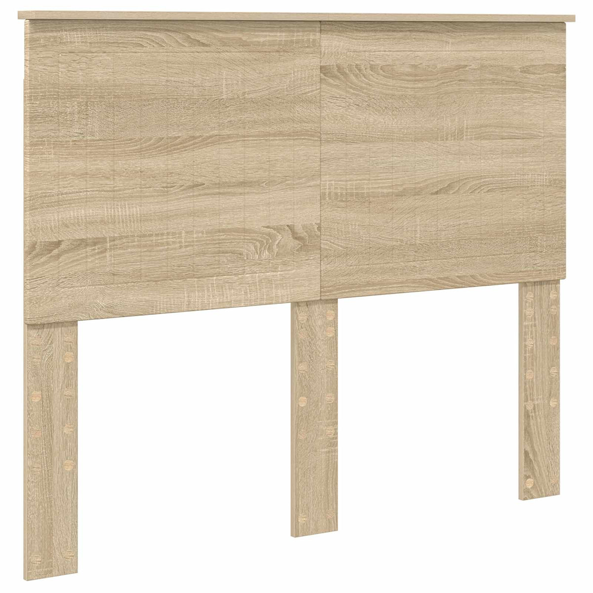 Headboard with Headboard Sonoma Oak 135 cm Engineered wood