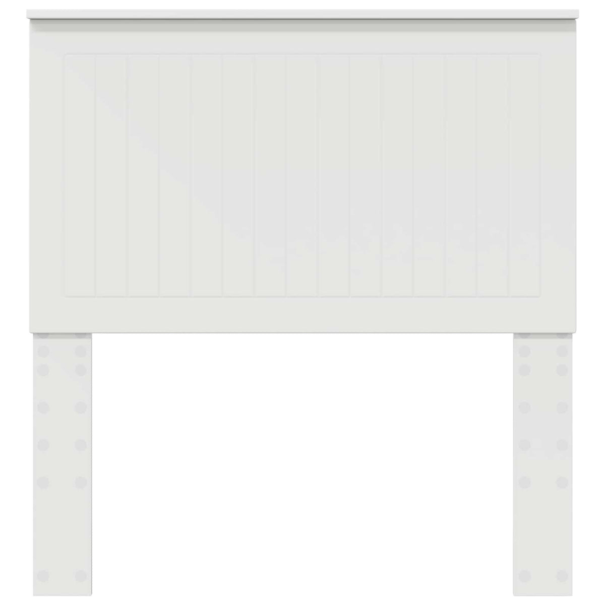 Headboard with Headboard White 90 cm Engineered wood