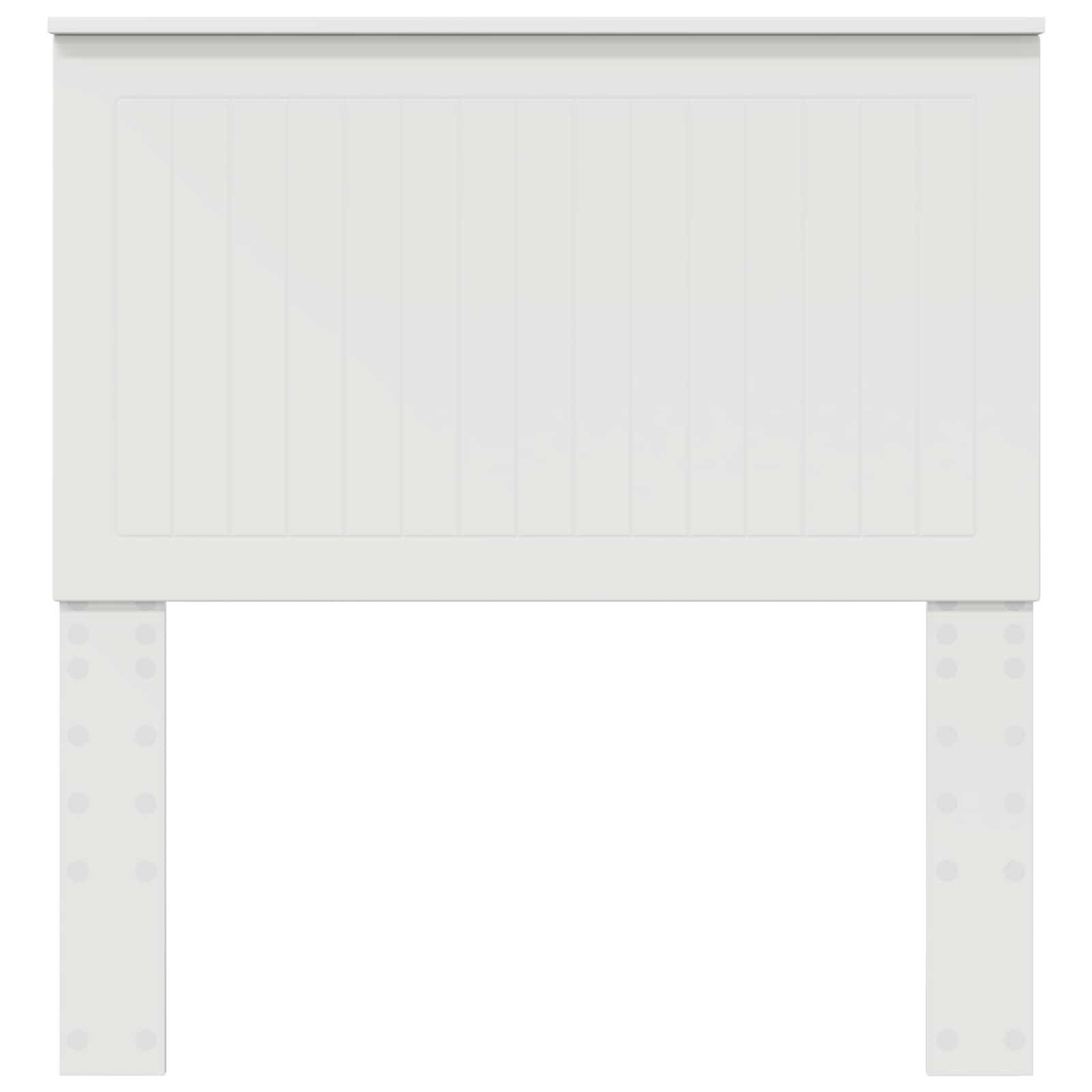 Headboard with Headboard White 90 cm Engineered wood