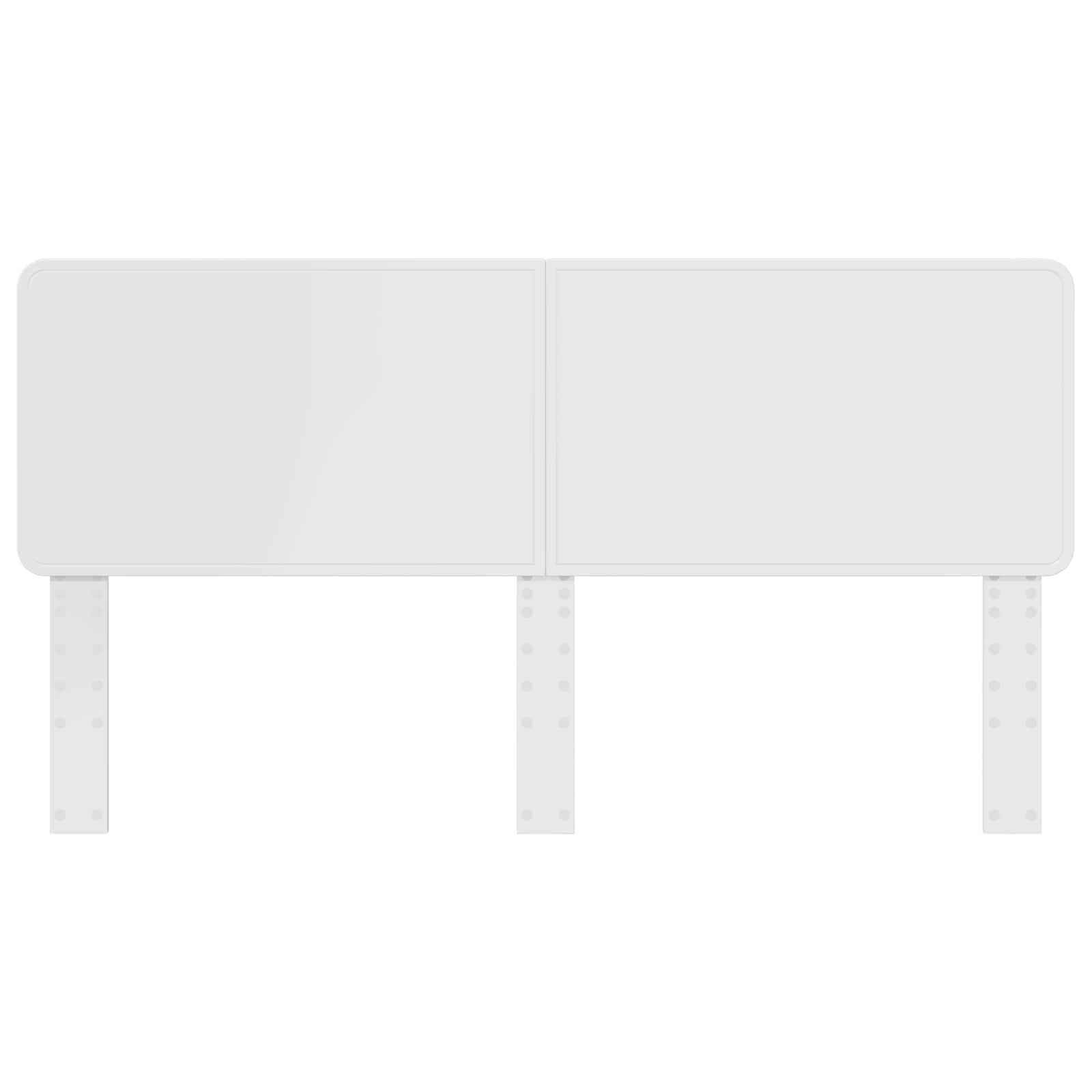 Headboard White 180 cm Engineered wood