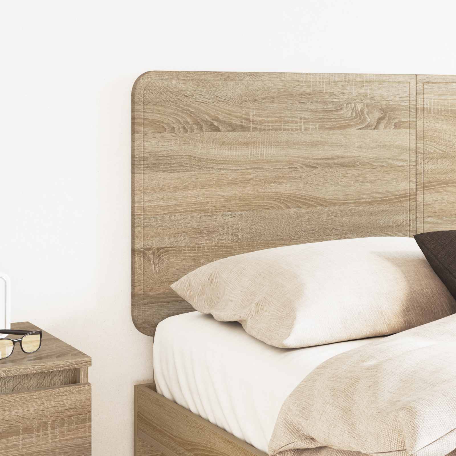 Headboard Sonoma Oak 150 cm Engineered wood
