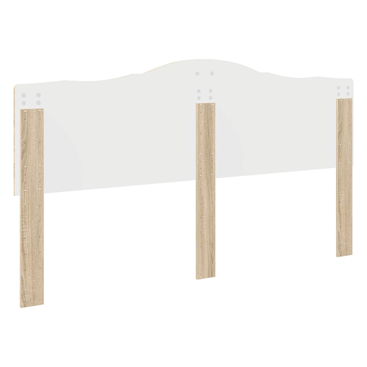 Headboard Sonoma Oak 180 cm Engineered wood