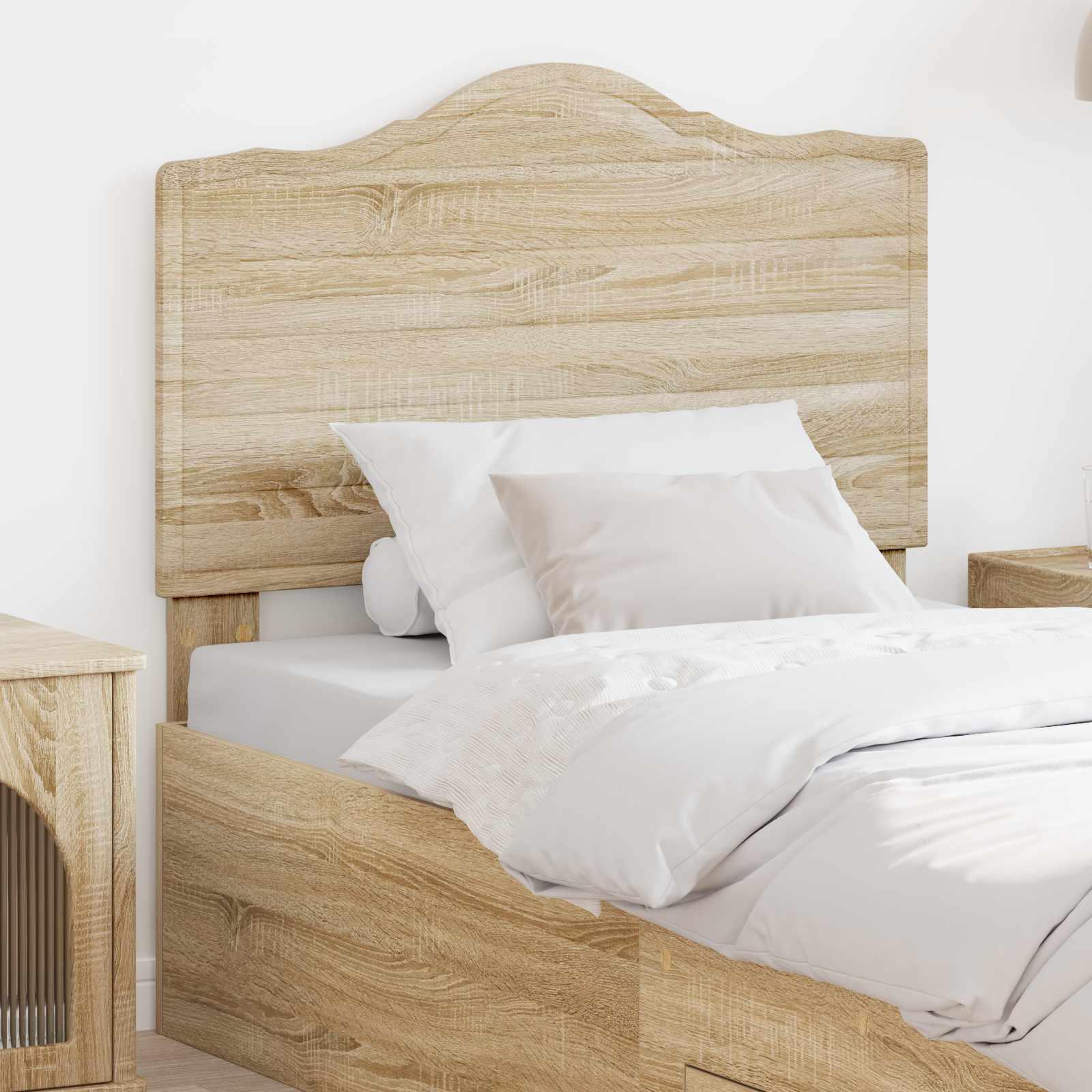 Headboard Sonoma Oak 90 cm Engineered wood