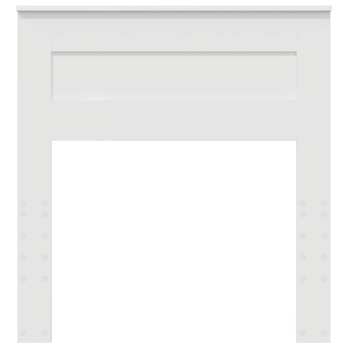 Headboard White Engineered wood