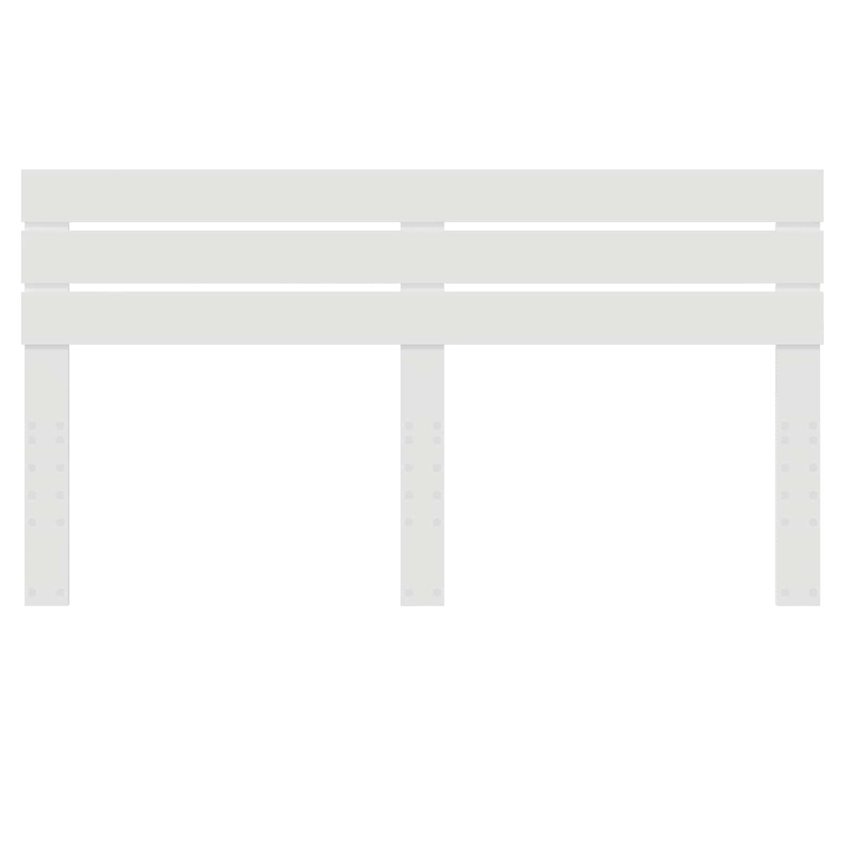 Headboard White Engineered wood