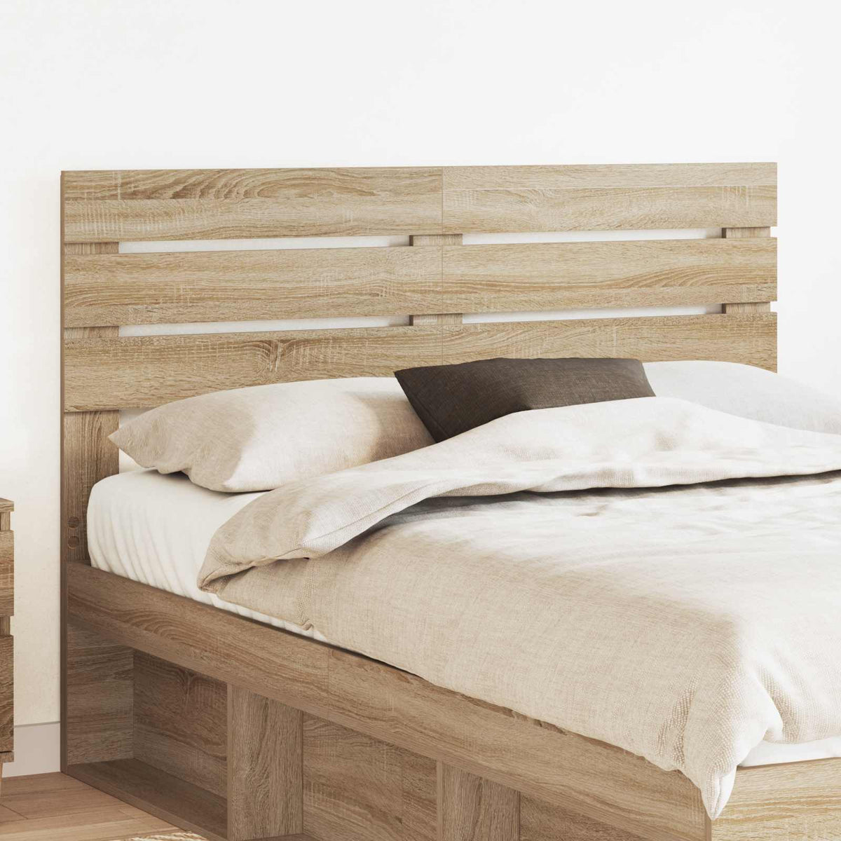 Headboard Sonoma Oak 150 cm Engineered wood