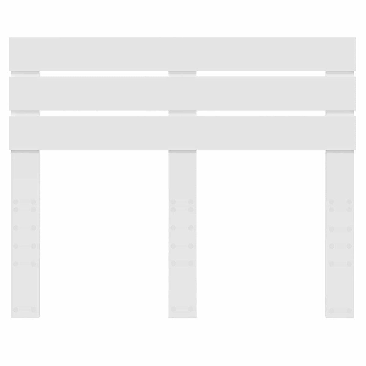 Headboard White Engineered wood