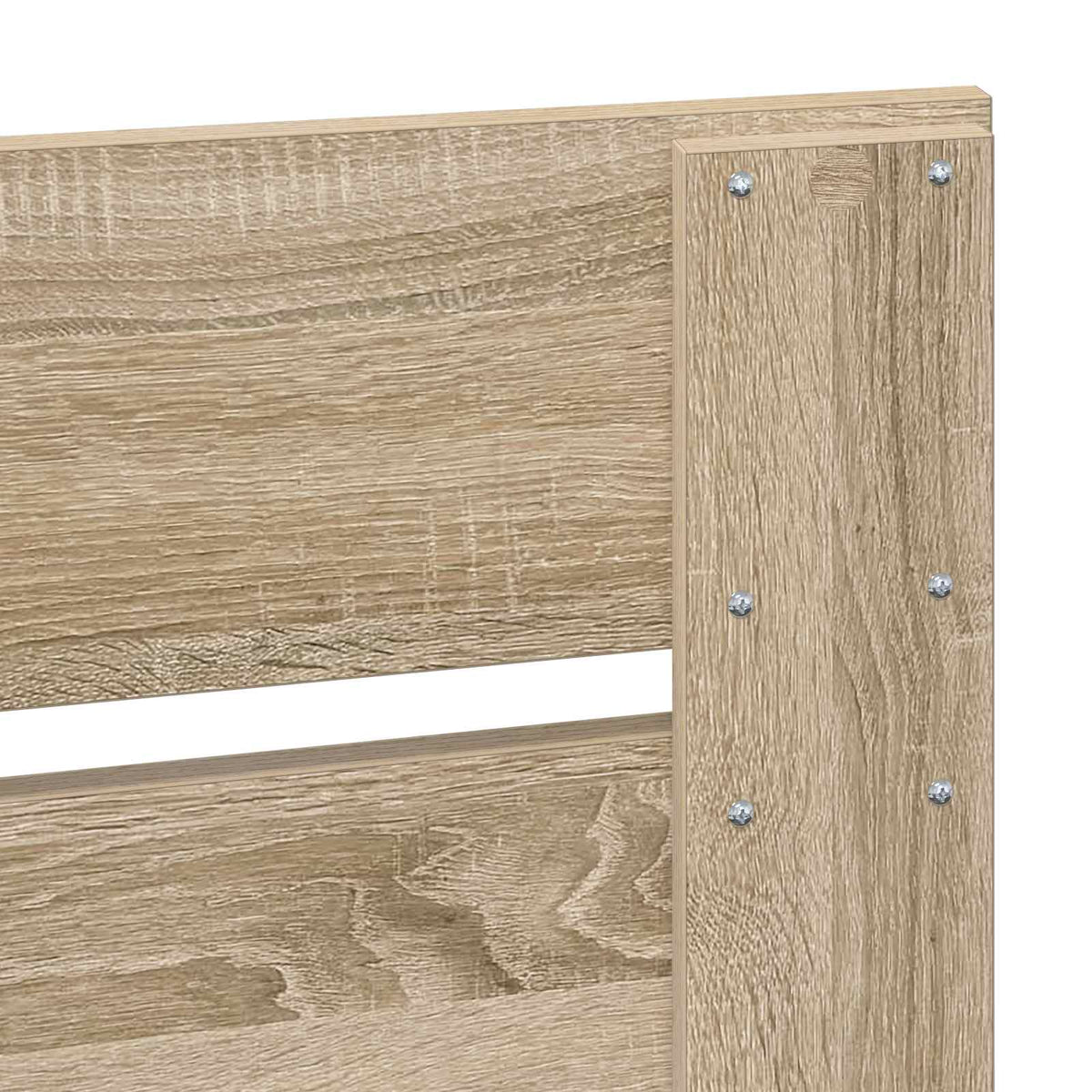 Headboard Sonoma Oak 135 cm Engineered wood