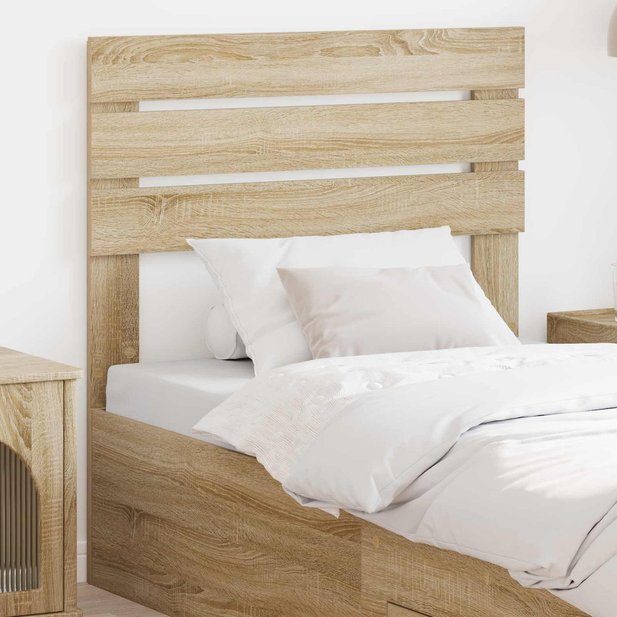Headboard Sonoma Oak 90 cm Engineered wood
