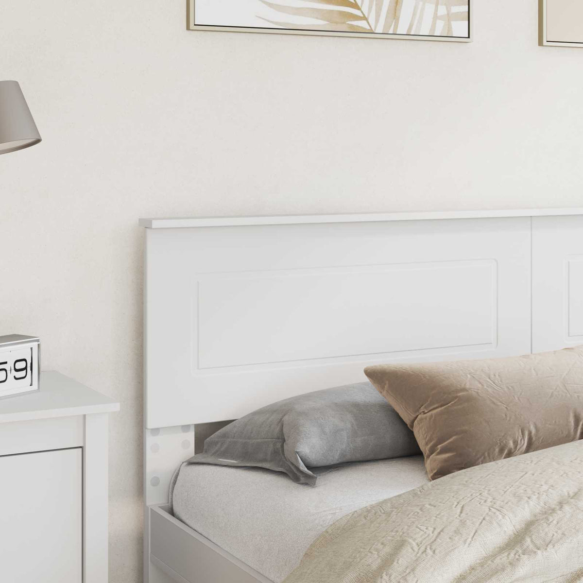 Headboard White Engineered wood