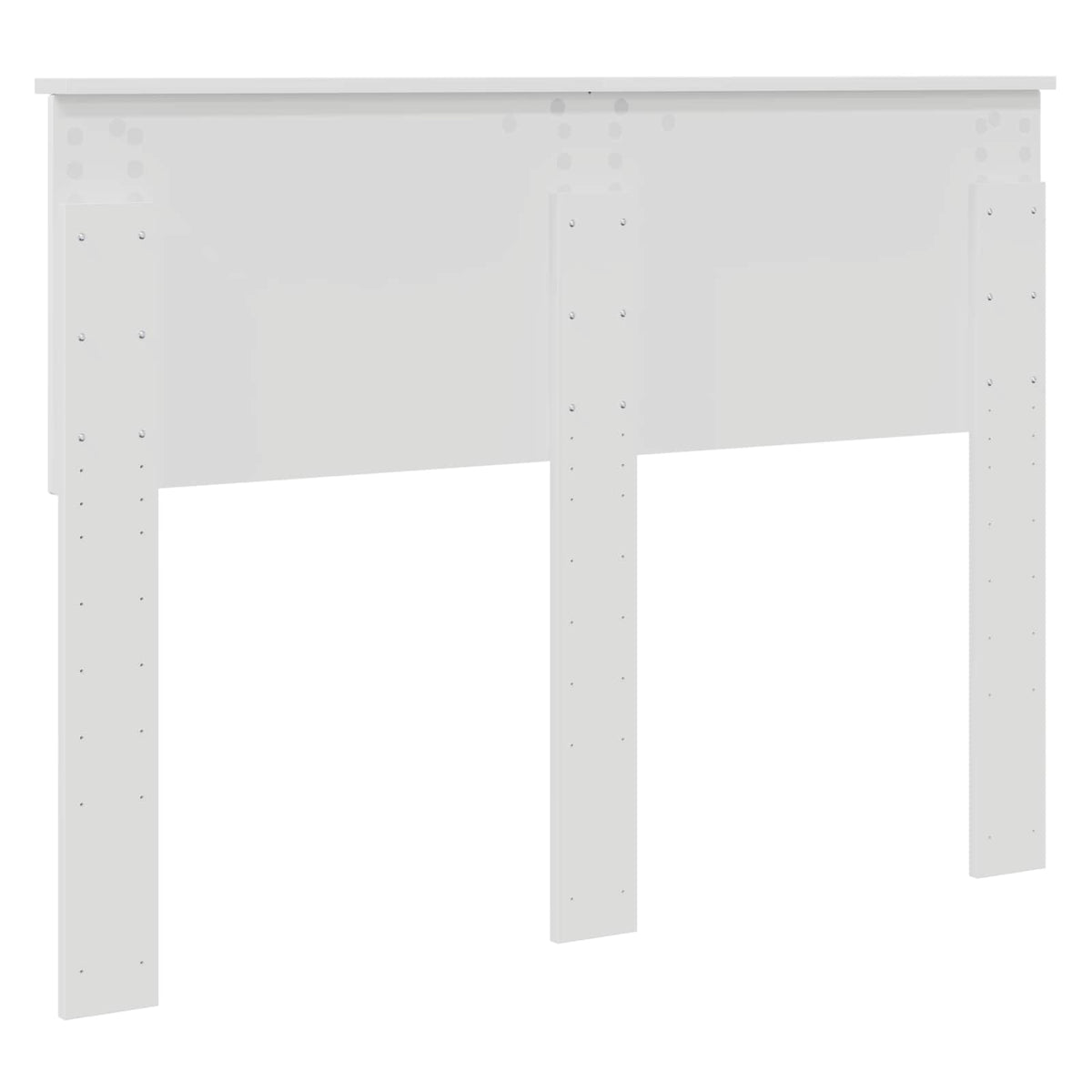 Headboard White 135 cm Engineered wood