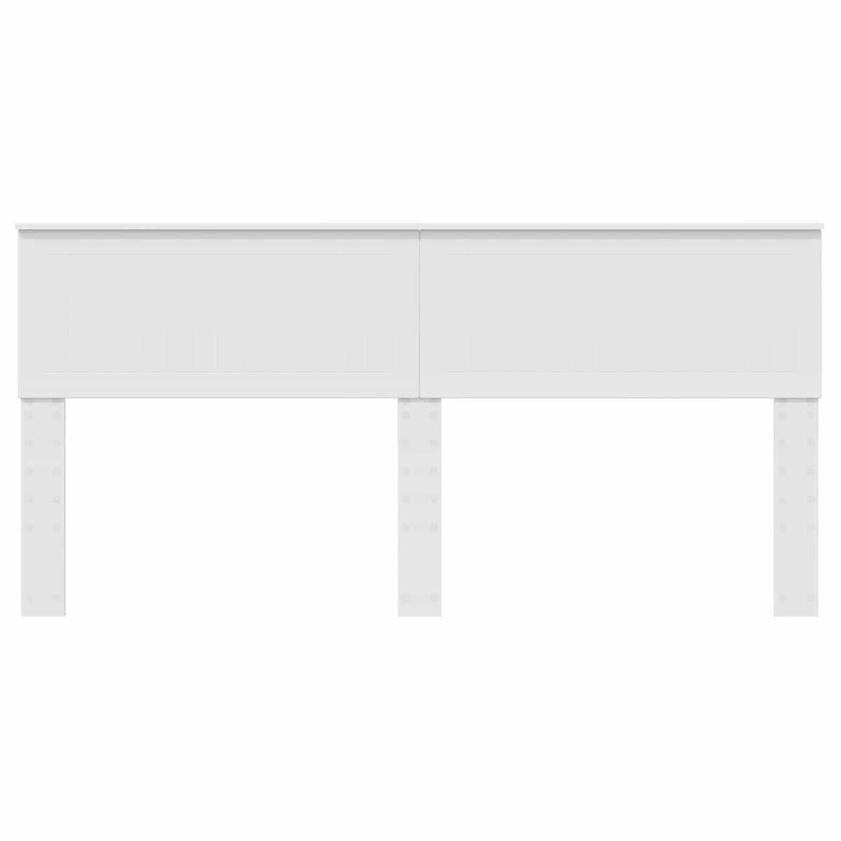 Headboard White 180 cm Engineered wood