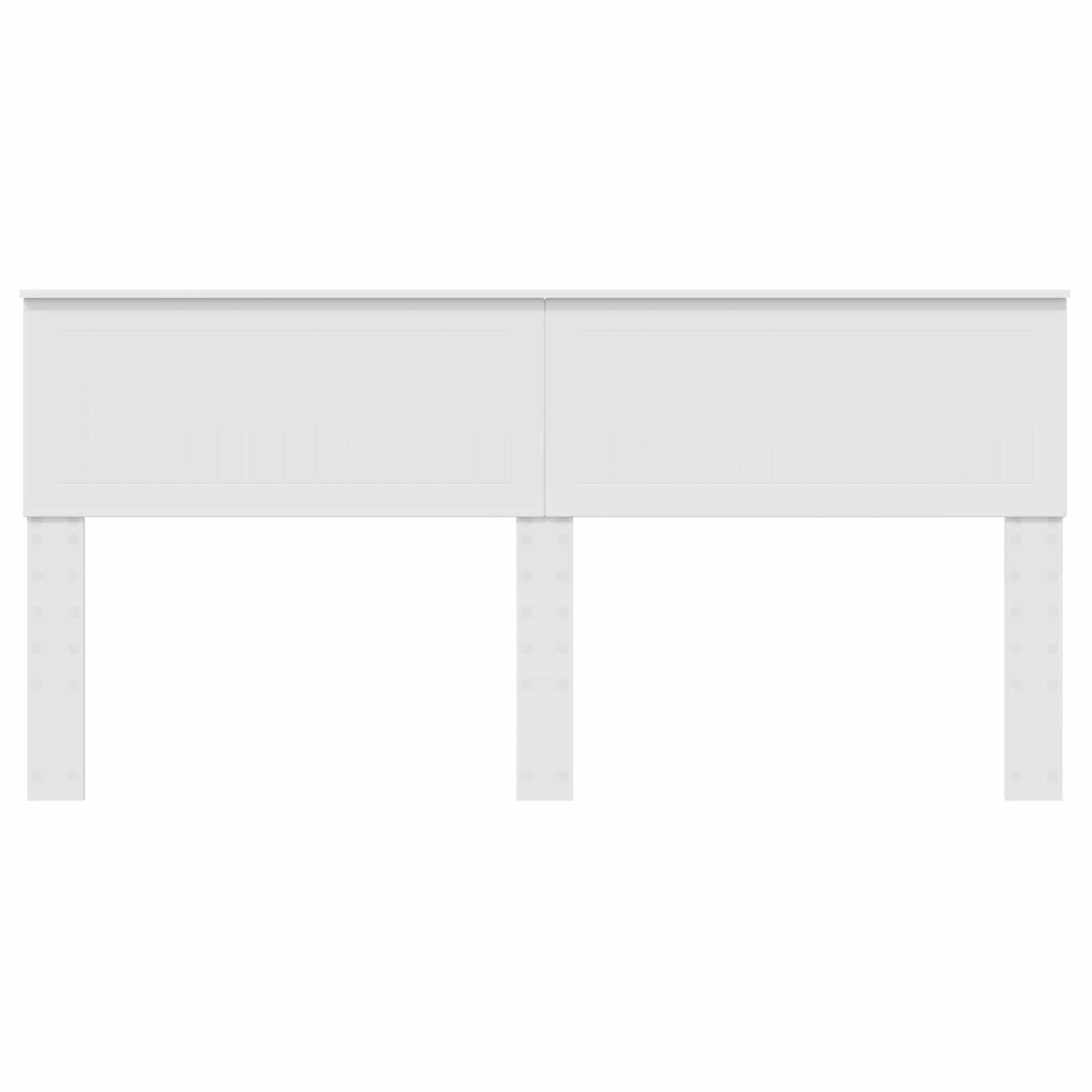 Headboard White 180 cm Engineered wood