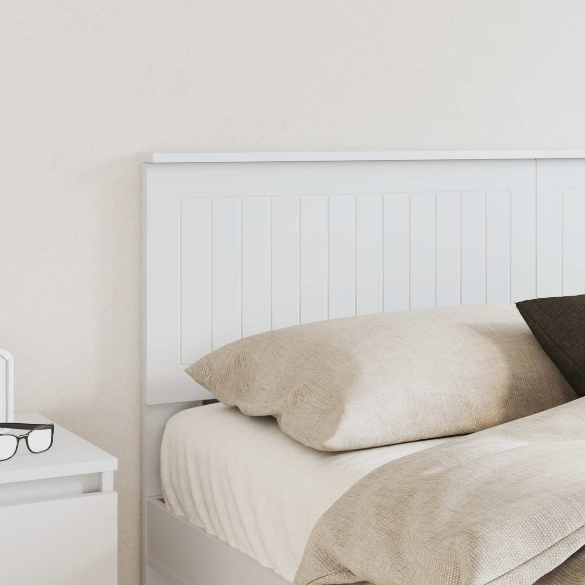 Headboard White Engineered wood