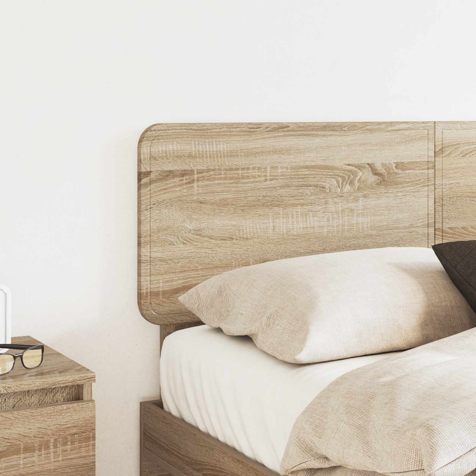 Headboard Sonoma Oak 150 cm Engineered wood