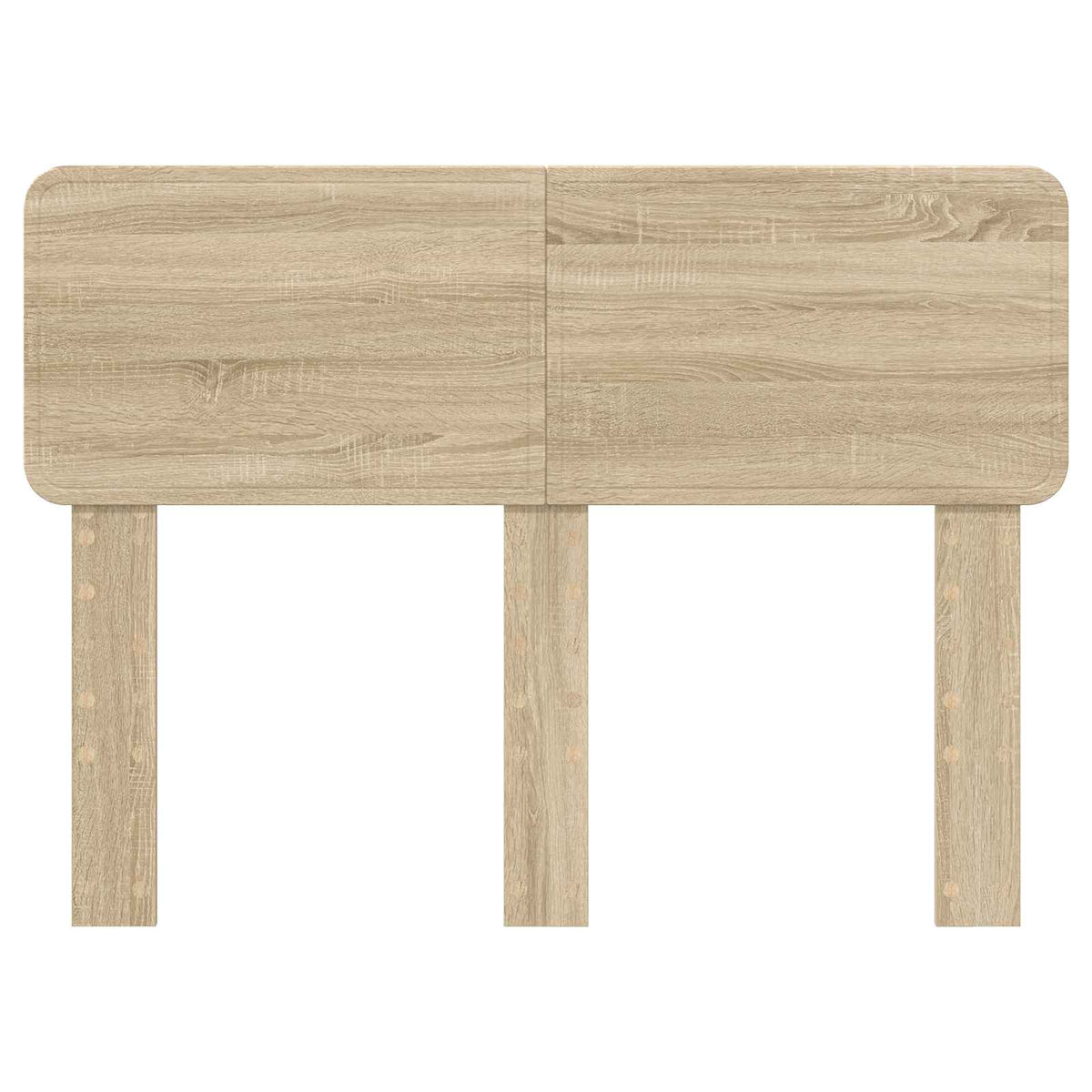 Headboard Sonoma Oak 135 cm Engineered wood