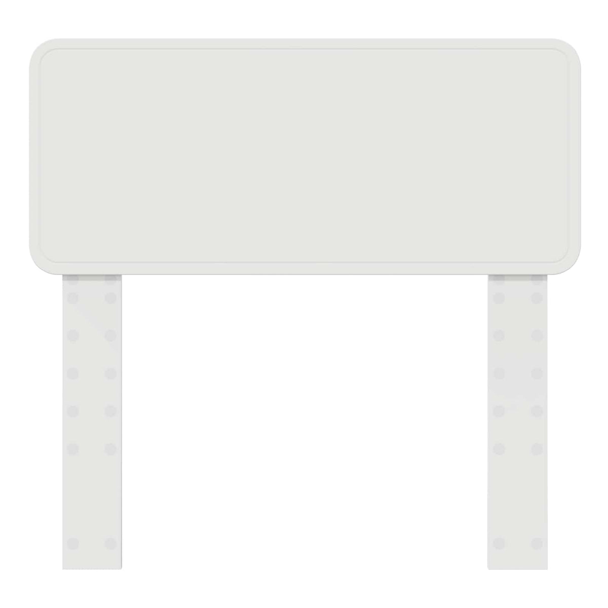 Headboard White 90 cm Engineered wood