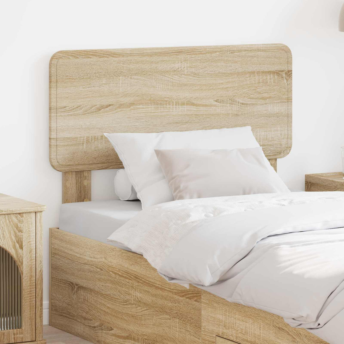 Headboard Sonoma Oak 90 cm Engineered wood