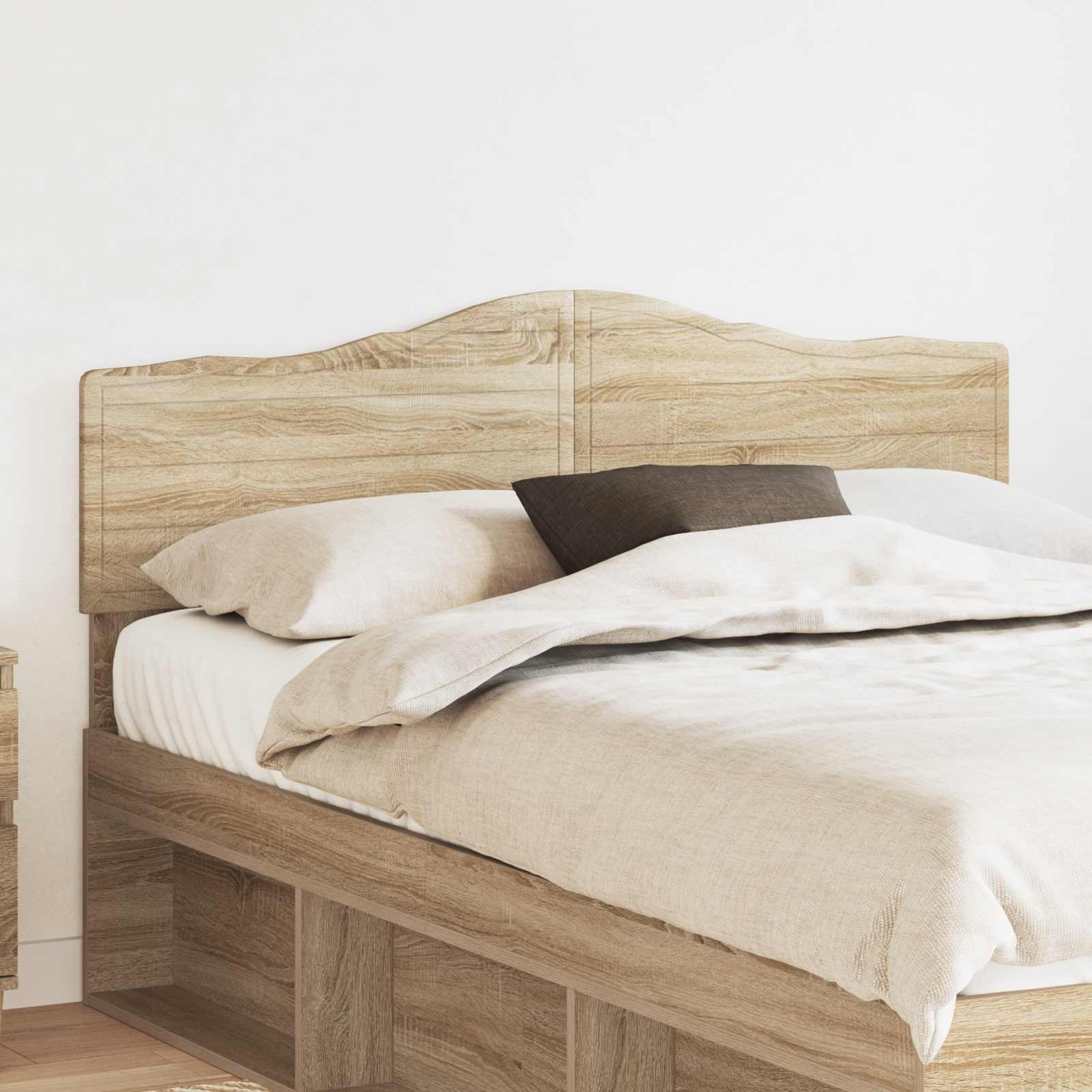 Headboard Sonoma Oak 150 cm Engineered wood
