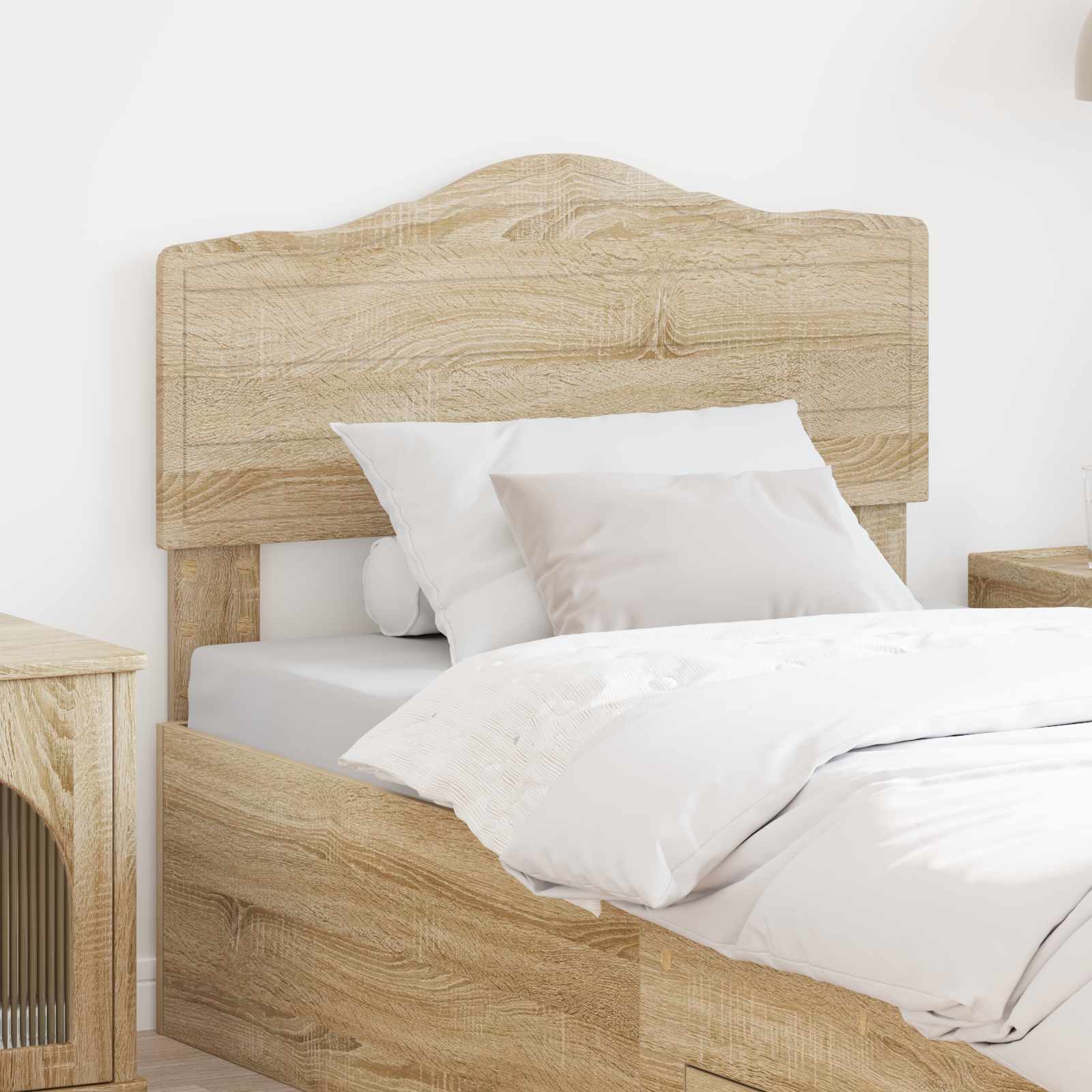 Headboard Sonoma Oak 90 cm Engineered wood