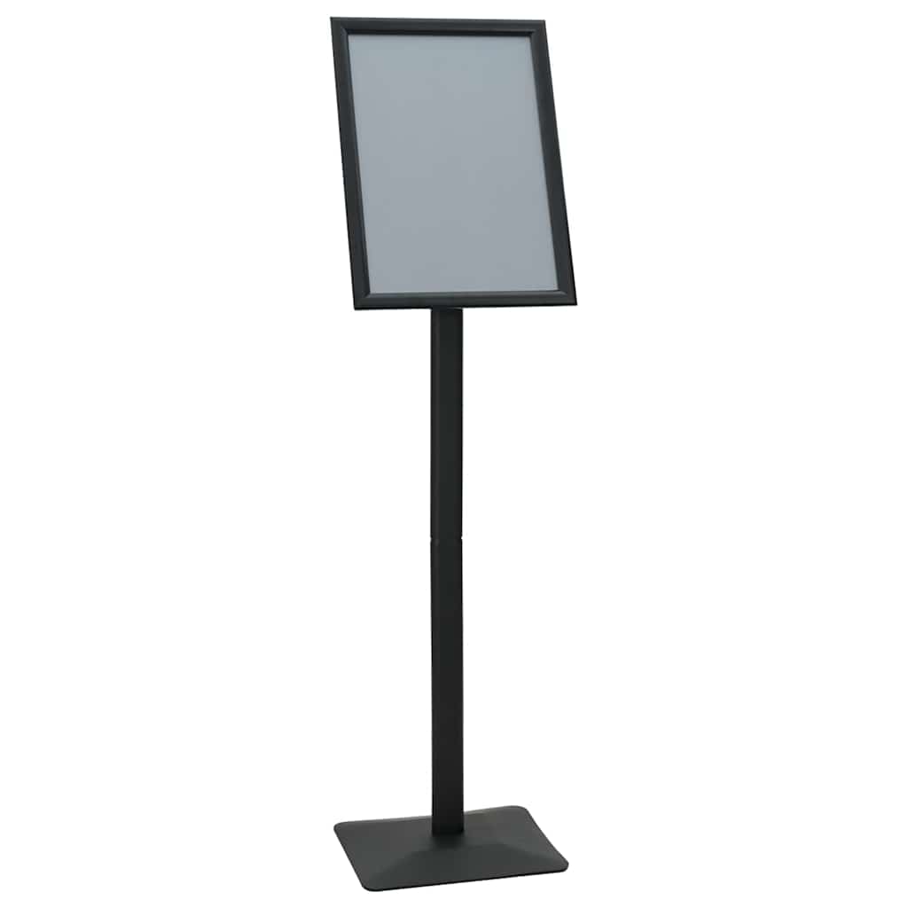 Pedestal Poster Stand A3 Cast Iron Black