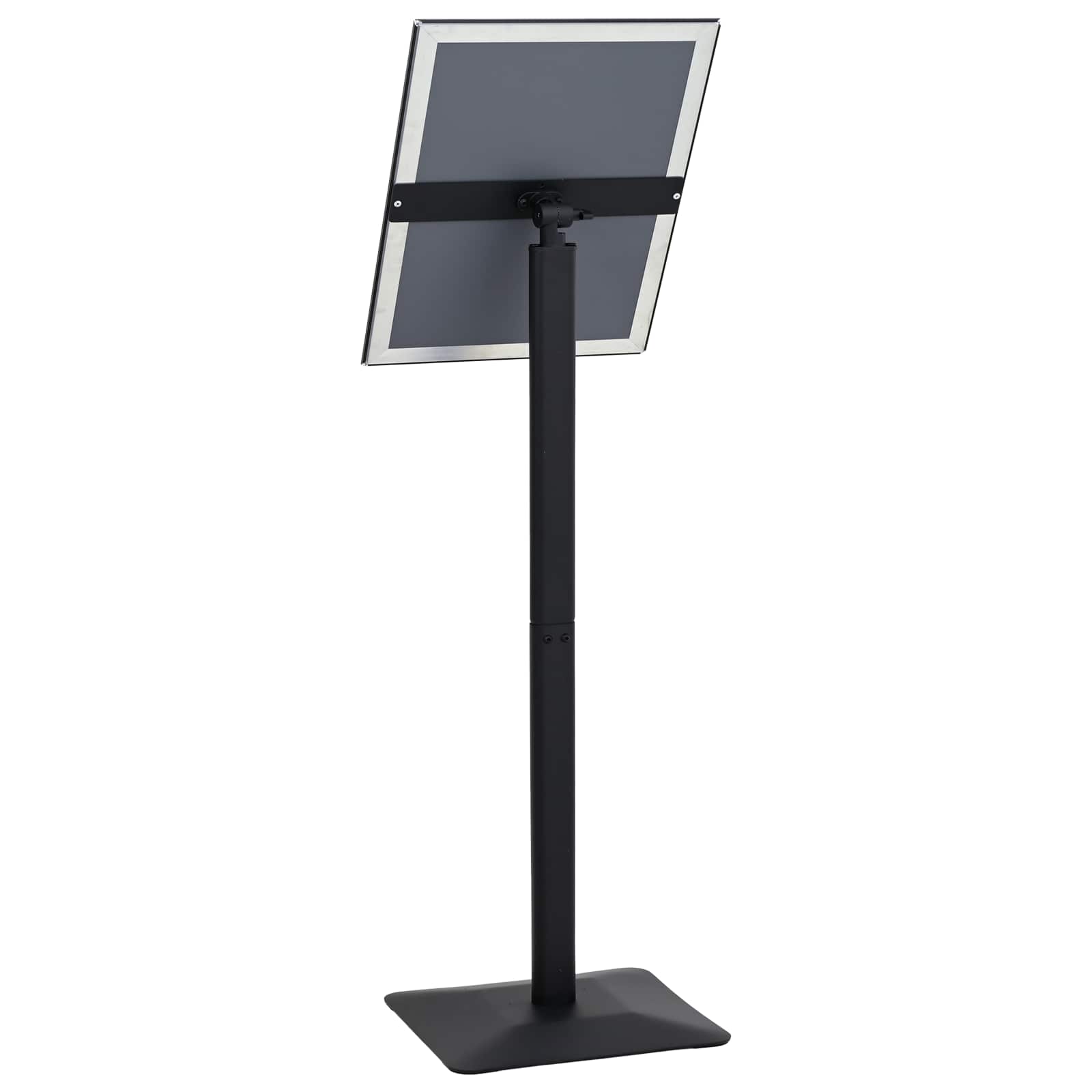 Pedestal Poster Stand A3 Cast Iron Black