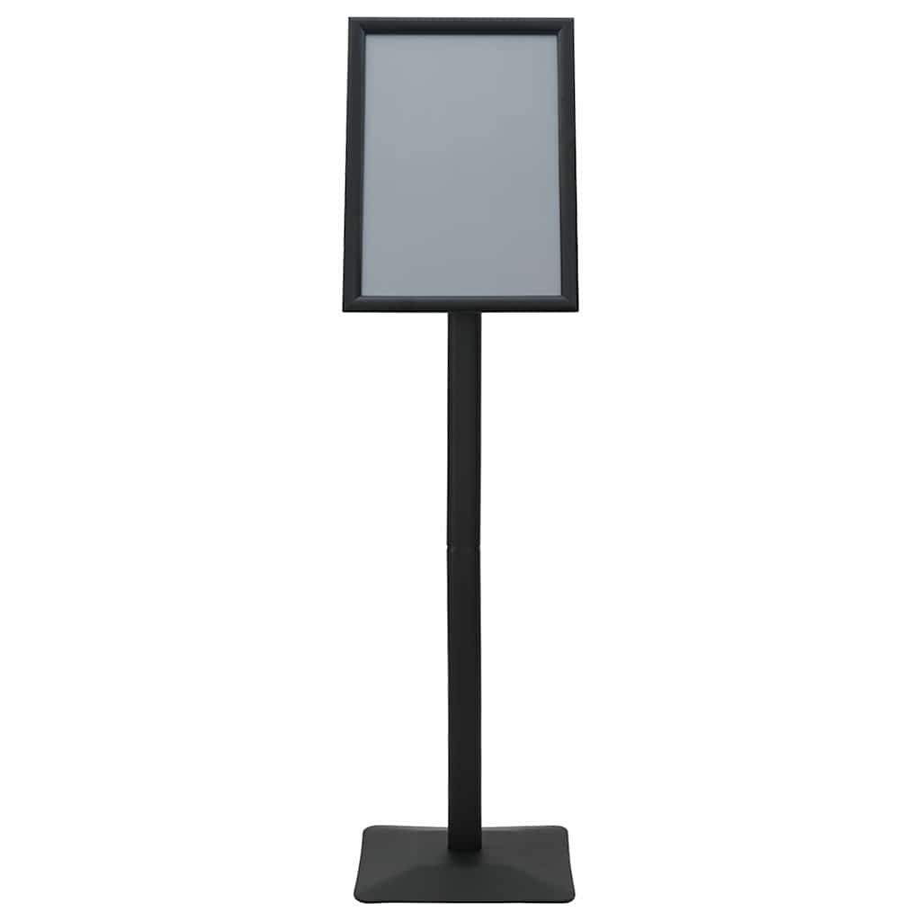 Pedestal Poster Stand A3 Cast Iron Black