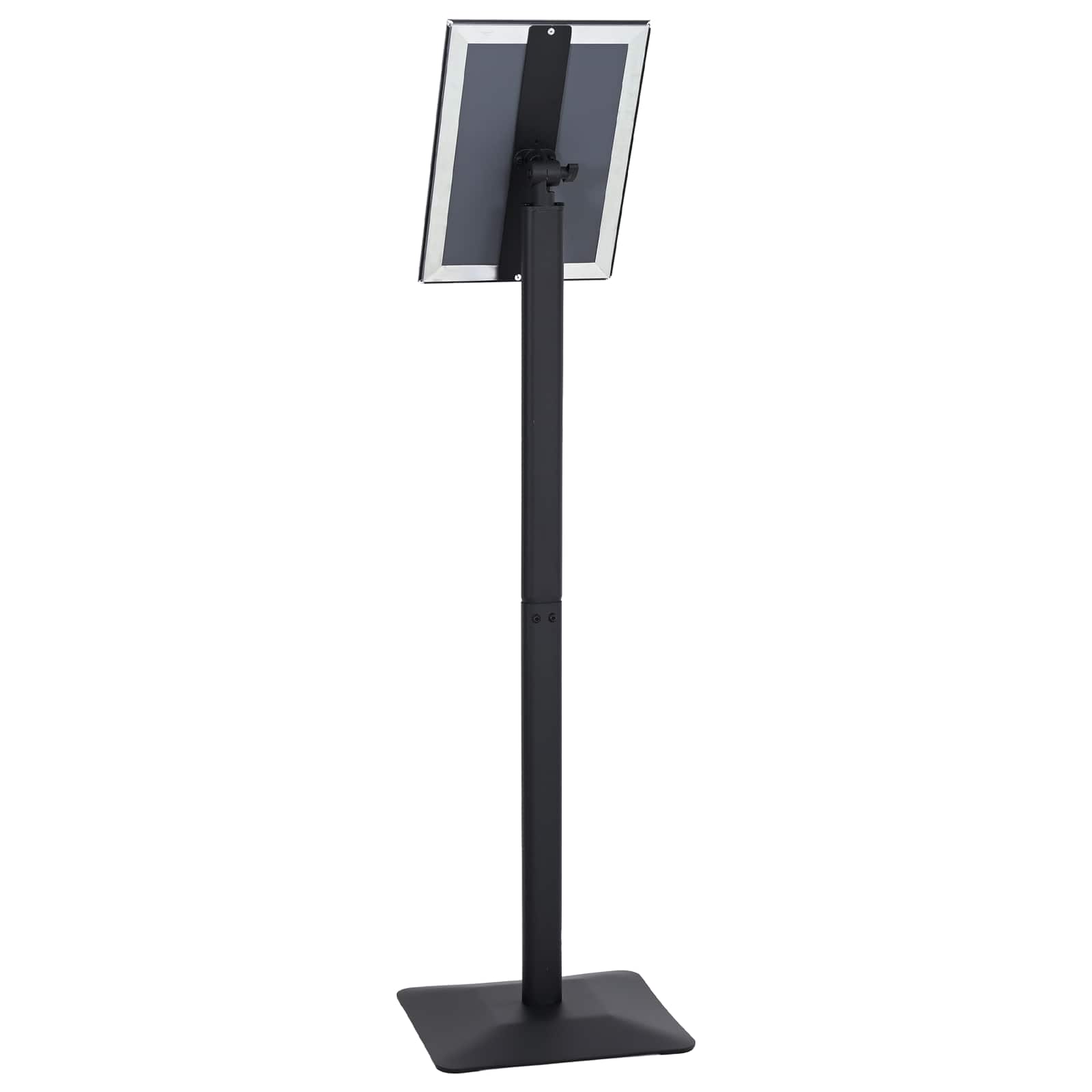 Pedestal Poster Stand A4 Cast Iron Black