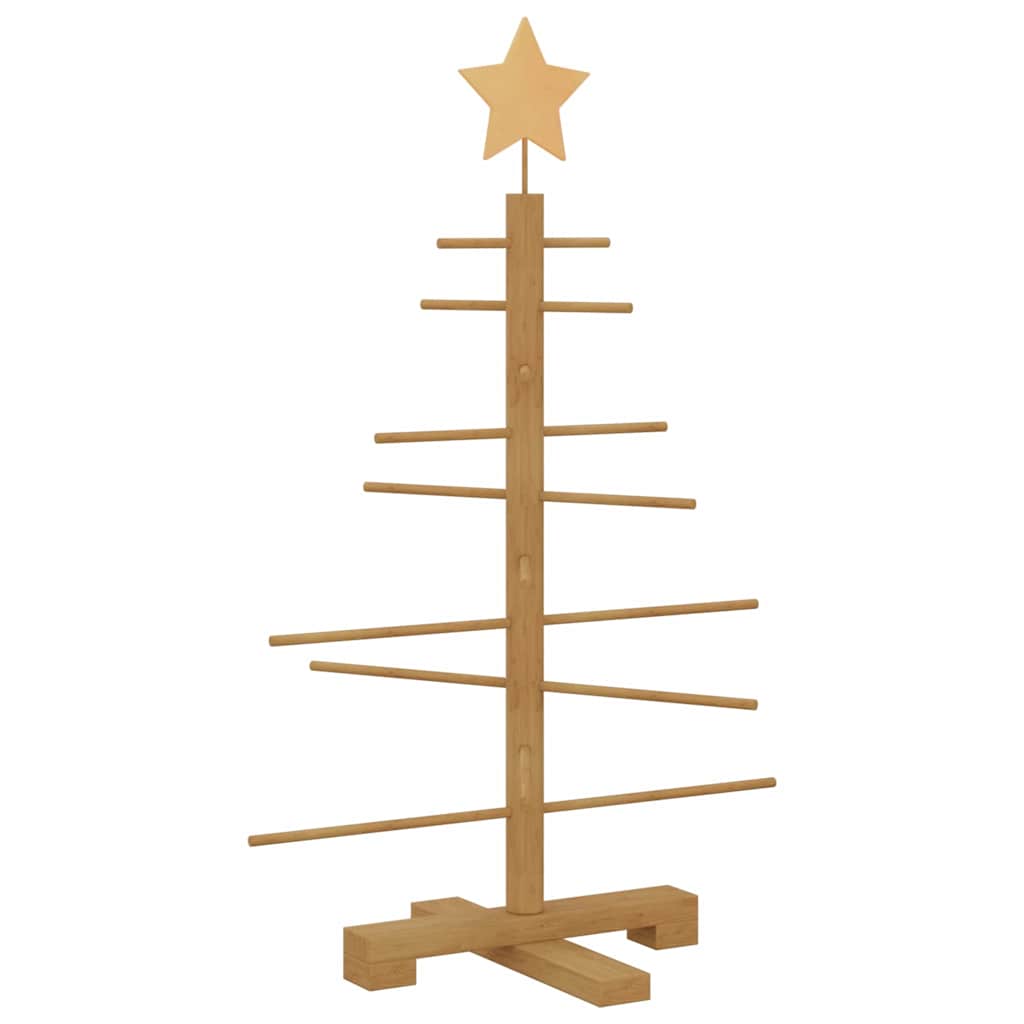 Wooden Christmas Tree KOTKA 75 cm Bamboo and solid pine wood