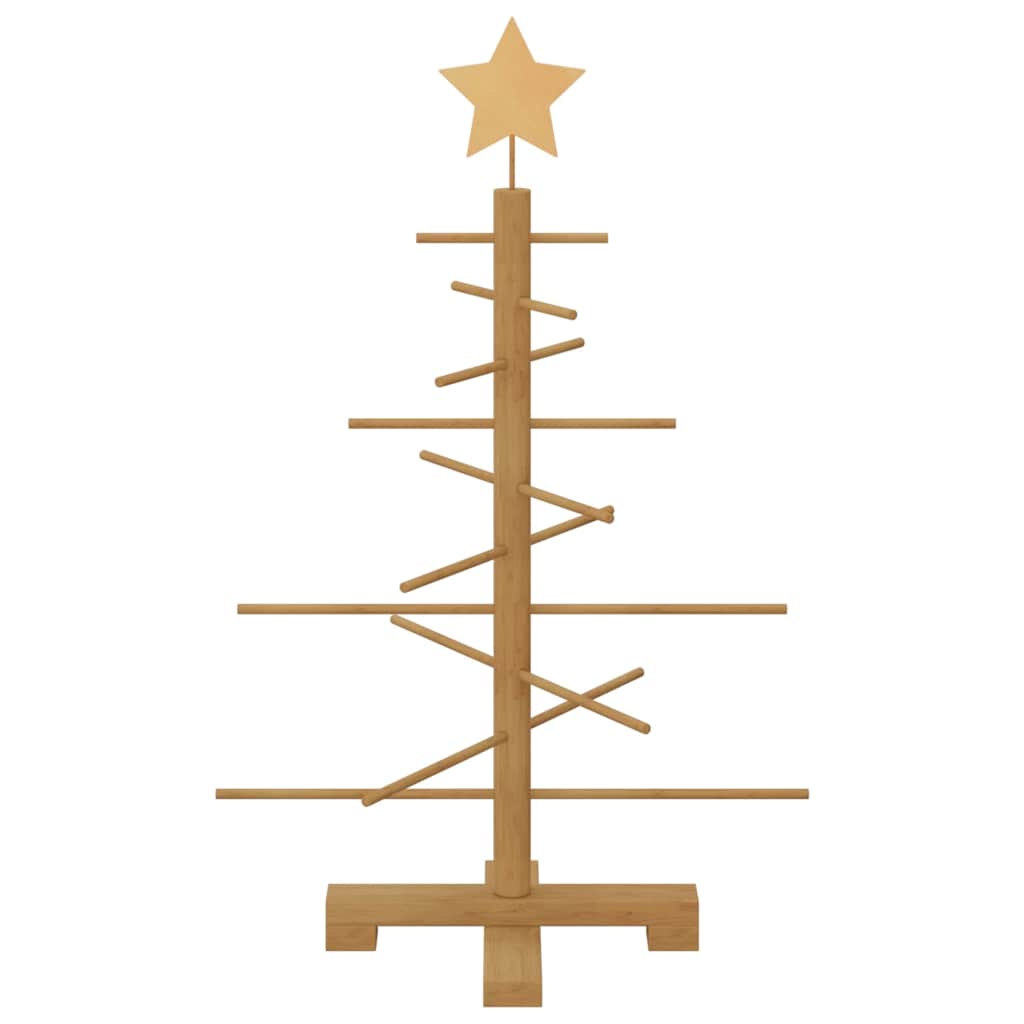 Wooden Christmas Tree KOTKA 75 cm Bamboo and solid pine wood