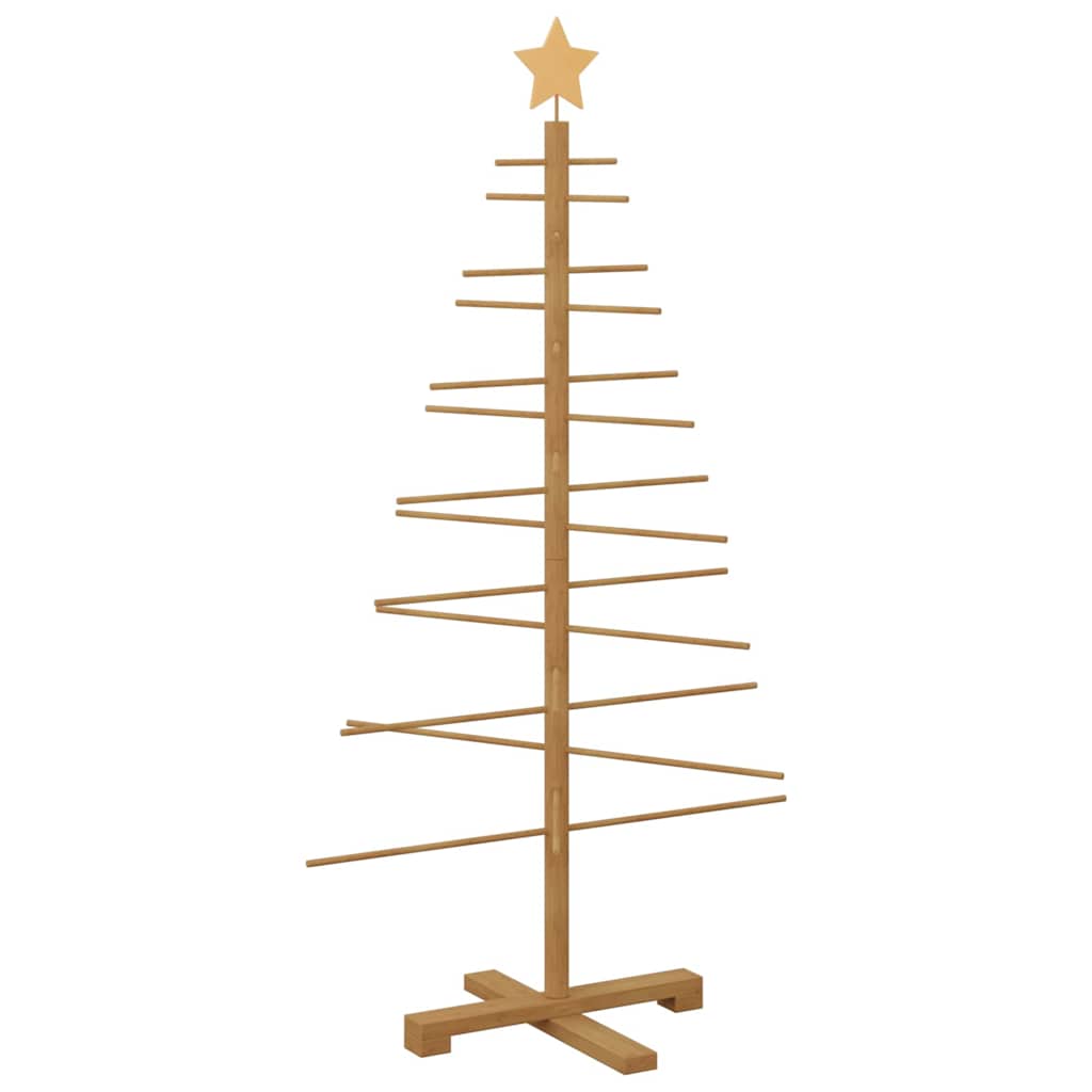 Wooden Christmas Tree KOTKA 125 cm Bamboo and solid pine wood
