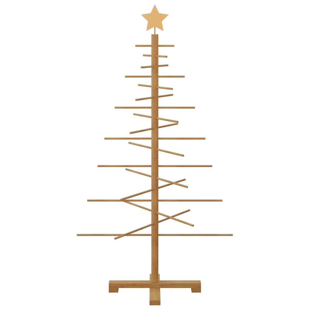 Wooden Christmas Tree KOTKA 125 cm Bamboo and solid pine wood