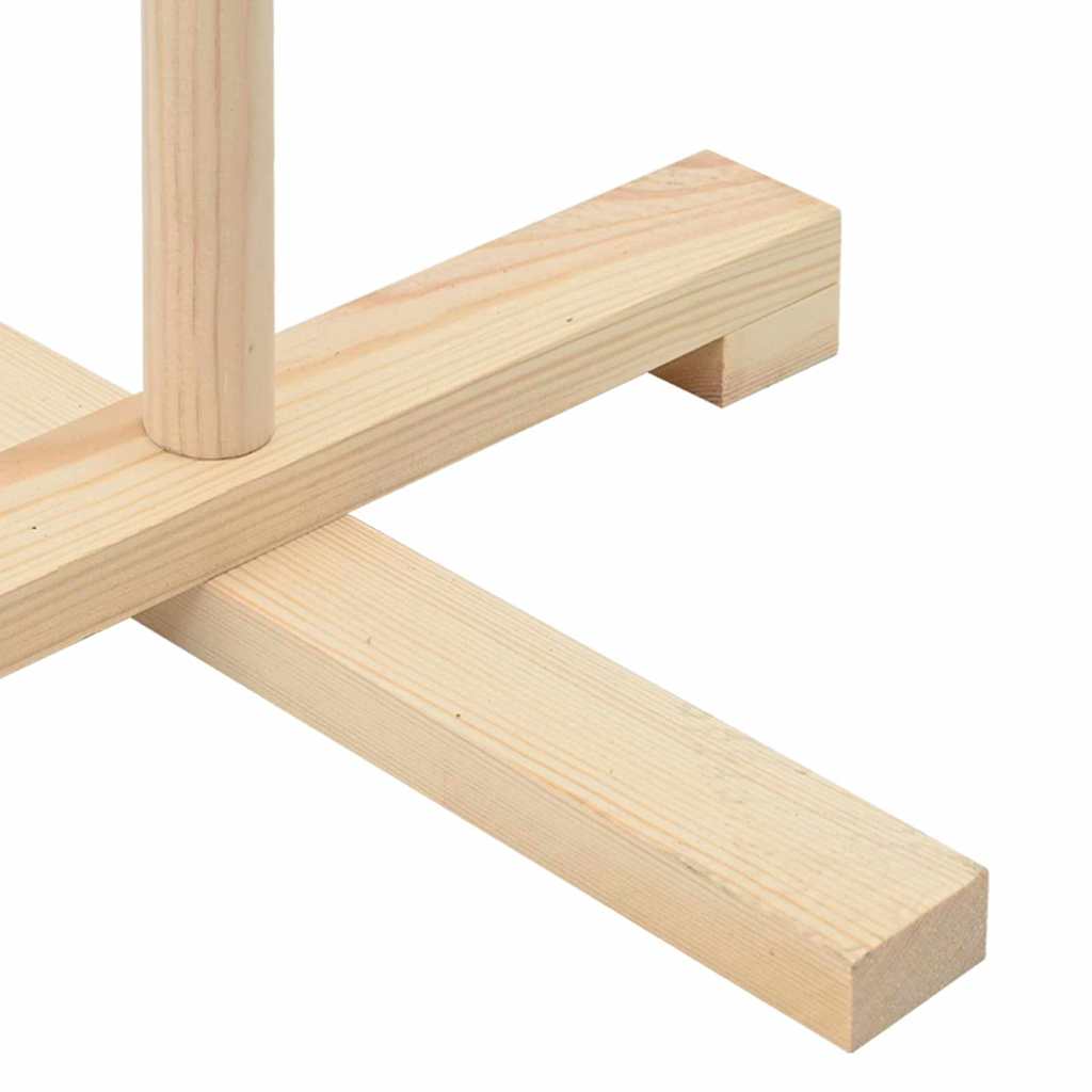 Wooden Christmas Tree KOTKA 125 cm Bamboo and solid pine wood