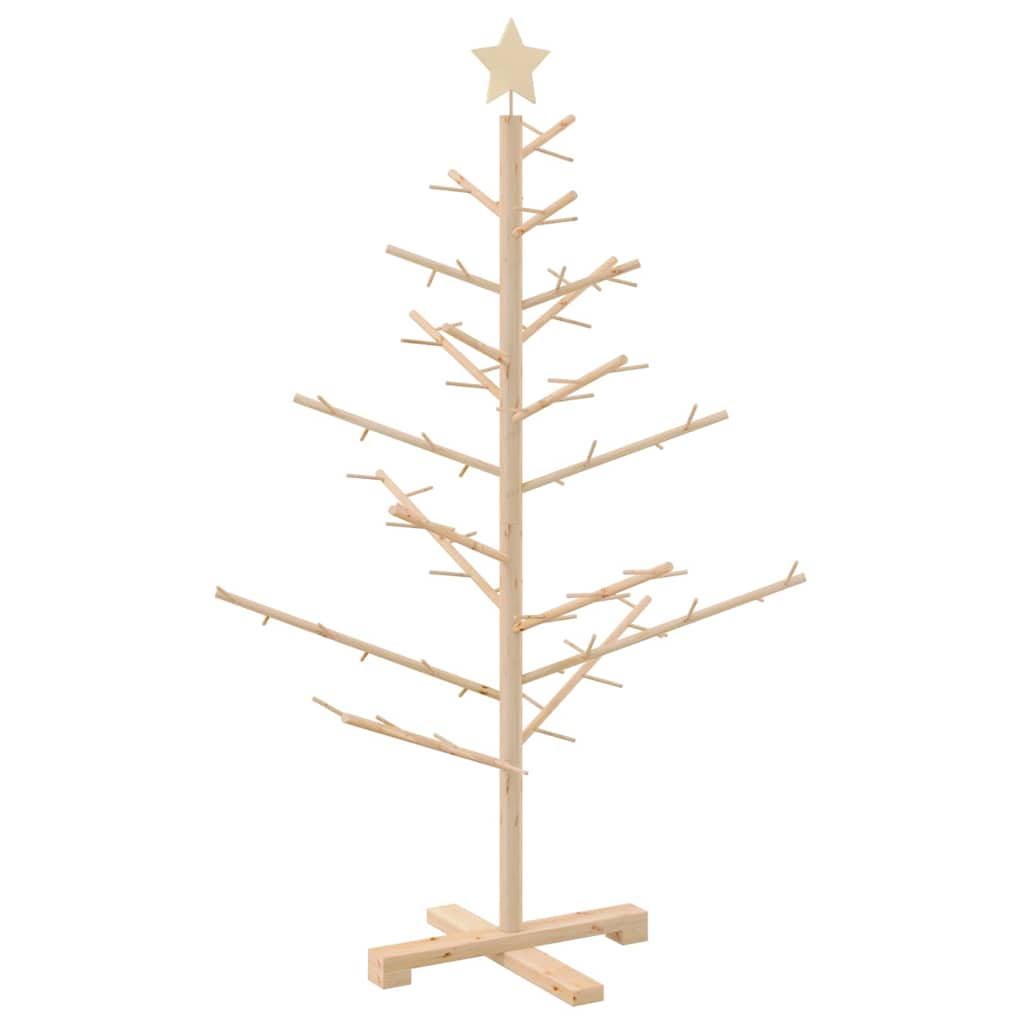 Wooden Christmas Tree KOTKA 125 cm Bamboo and solid pine wood