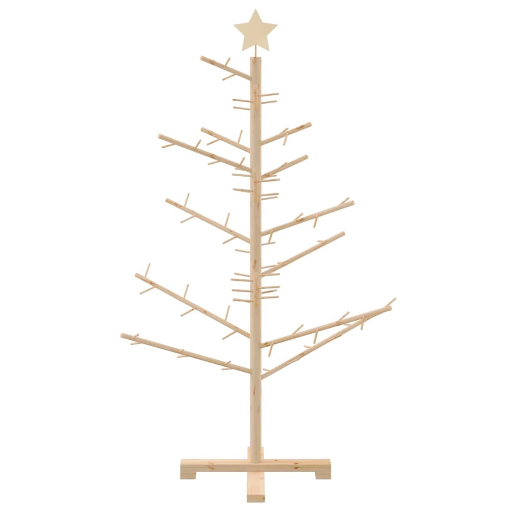 Wooden Christmas Tree KOTKA 125 cm Bamboo and solid pine wood