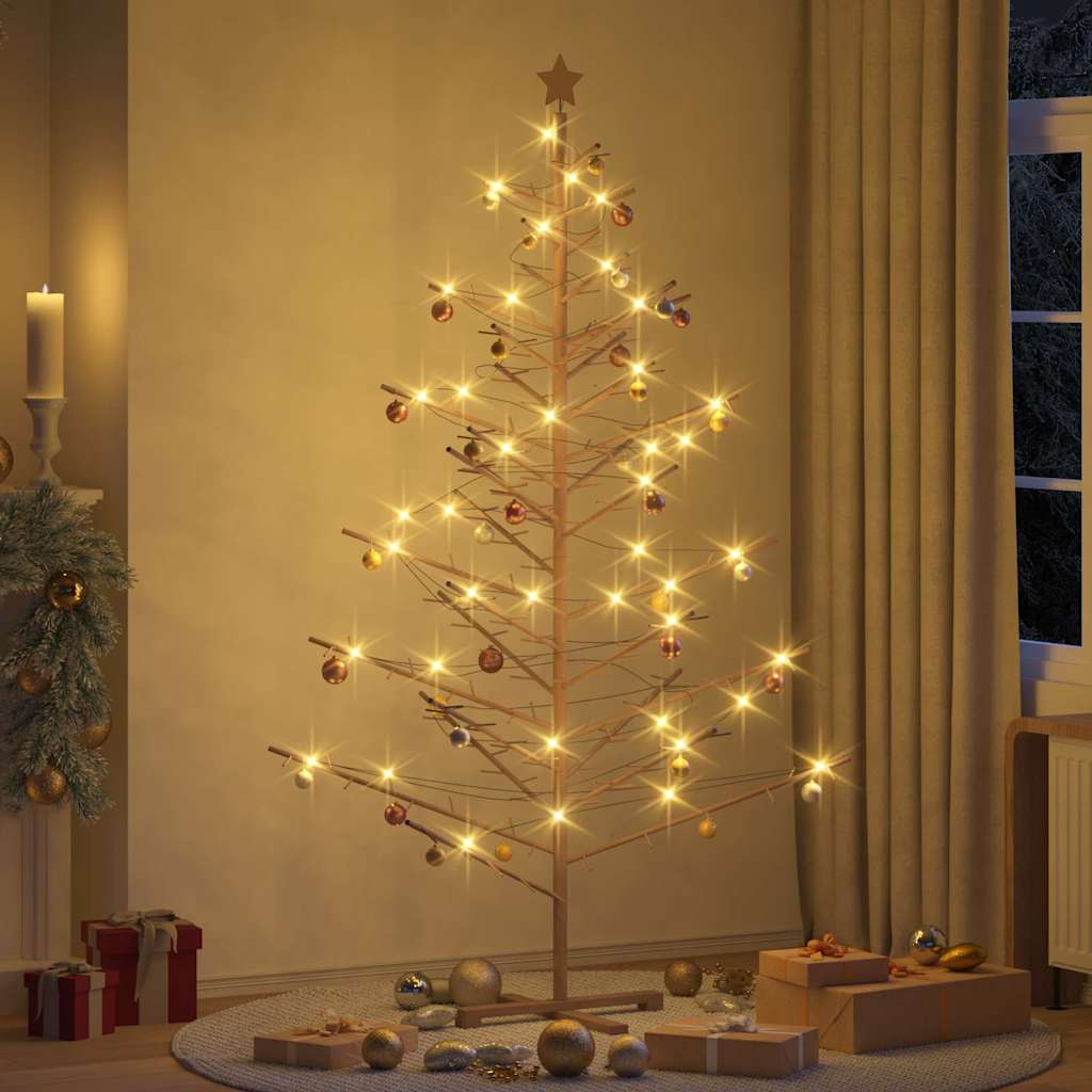 Wooden Christmas Tree KOTKA 210 cm Bamboo and solid pine wood