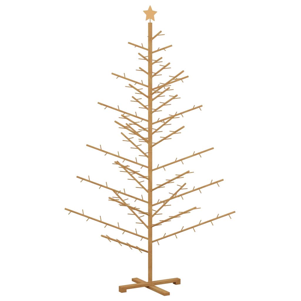 Wooden Christmas Tree KOTKA 210 cm Bamboo and solid pine wood
